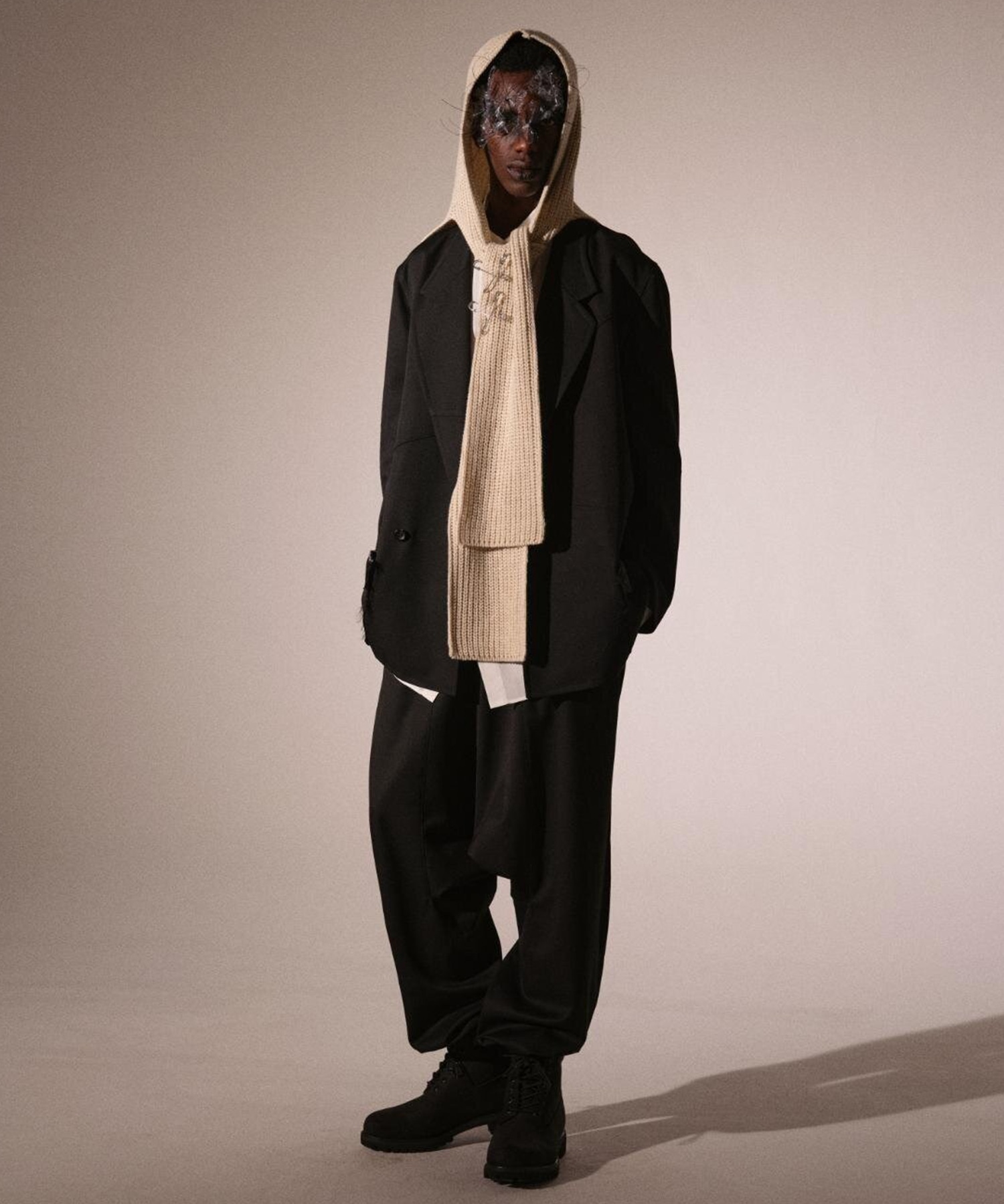 Hoodie knit sulvam