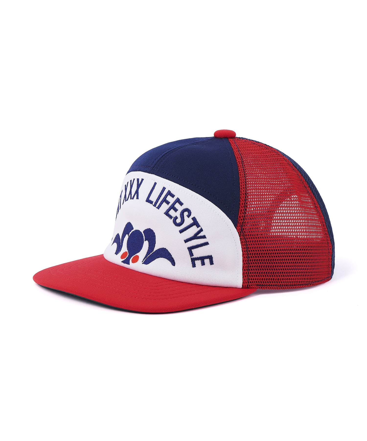 MESH CAP / LIFE STYLE  /  NAVY / RED / SM-MK1-0000-077 SAINT M××××××