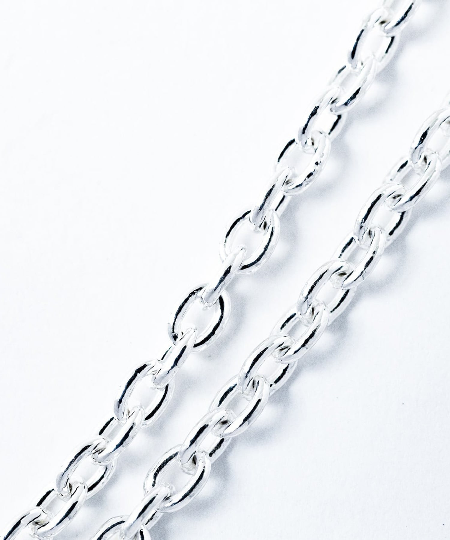 C-031 Mebiusu hook necklace　S (45cm) WAKAN SILVER SMITH