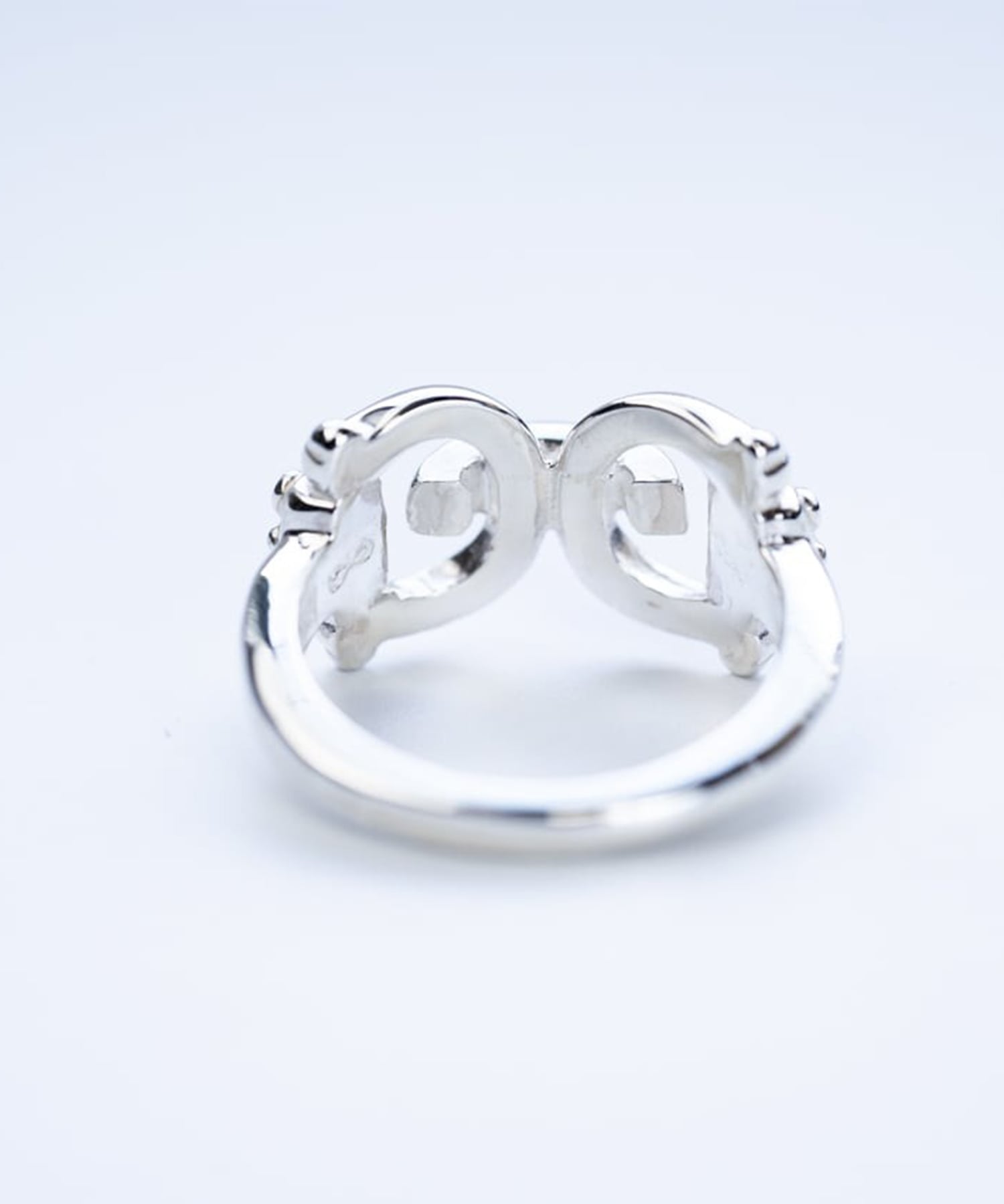 R-086 Horse bit ring WAKAN SILVER SMITH