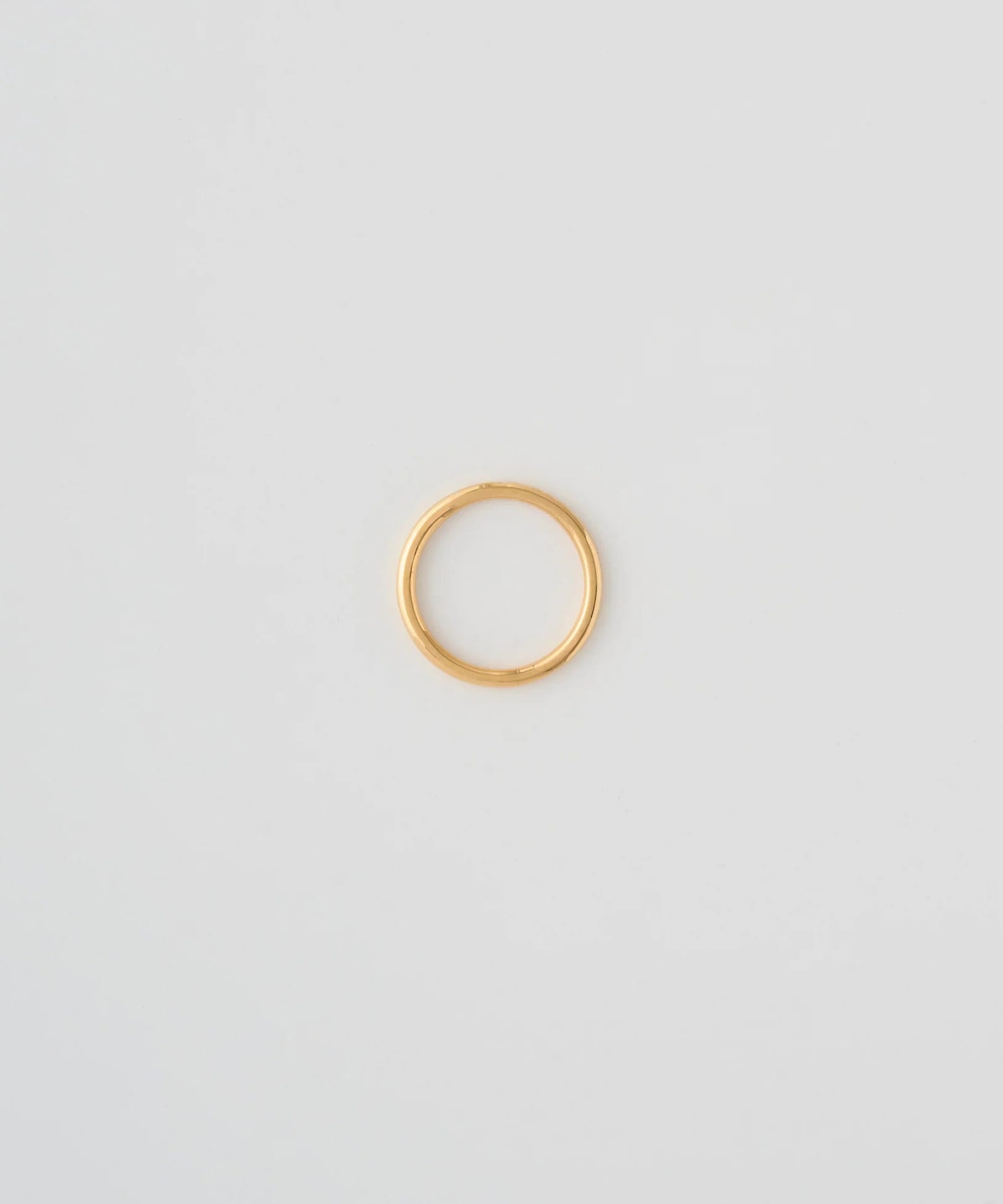BASIC RING W/ STONE GLD/CLR SHRINE