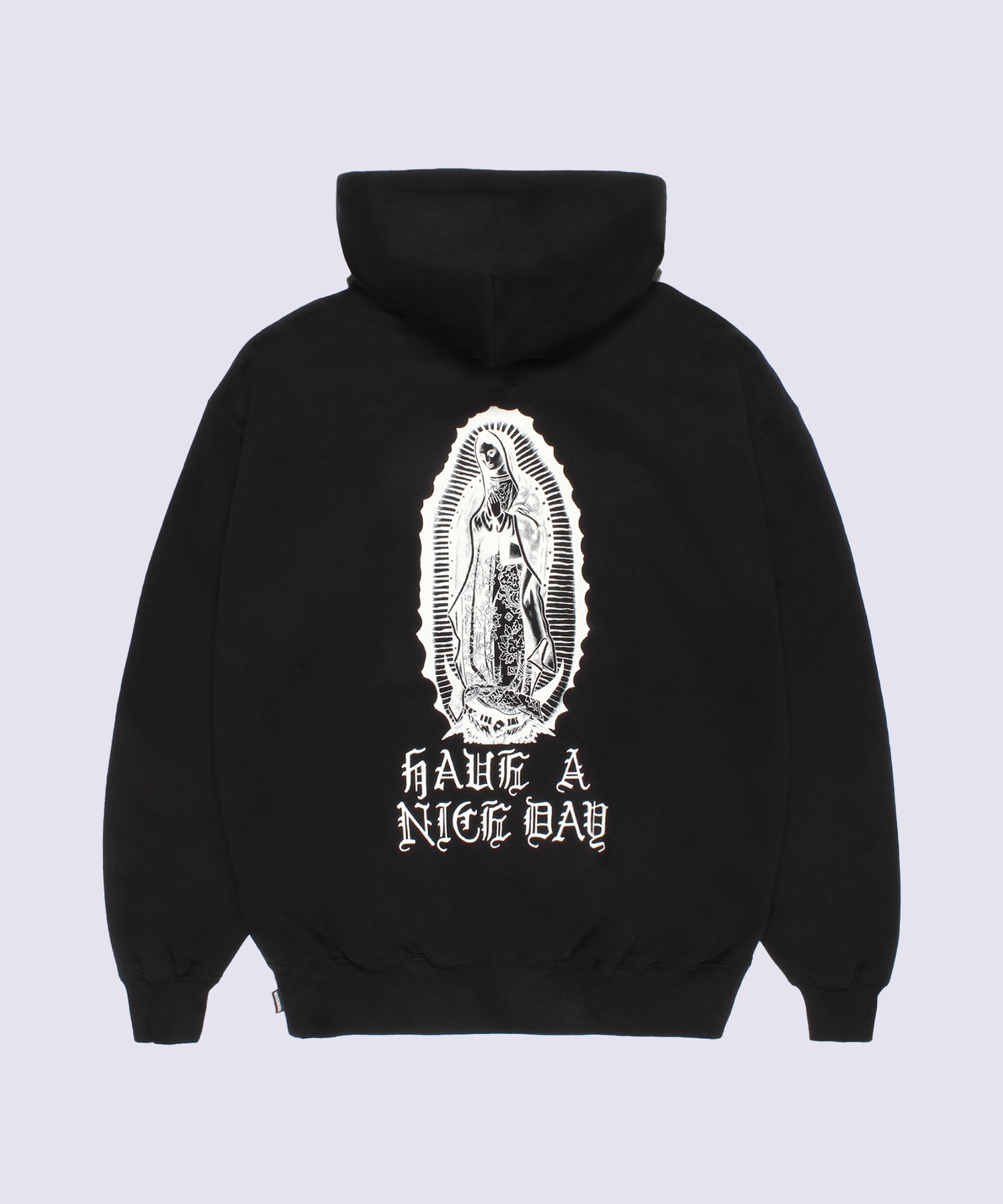WASHED MIDDLE WEIGHT FULL ZIP HOODED SWEAT SHIRT WACKO MARIA