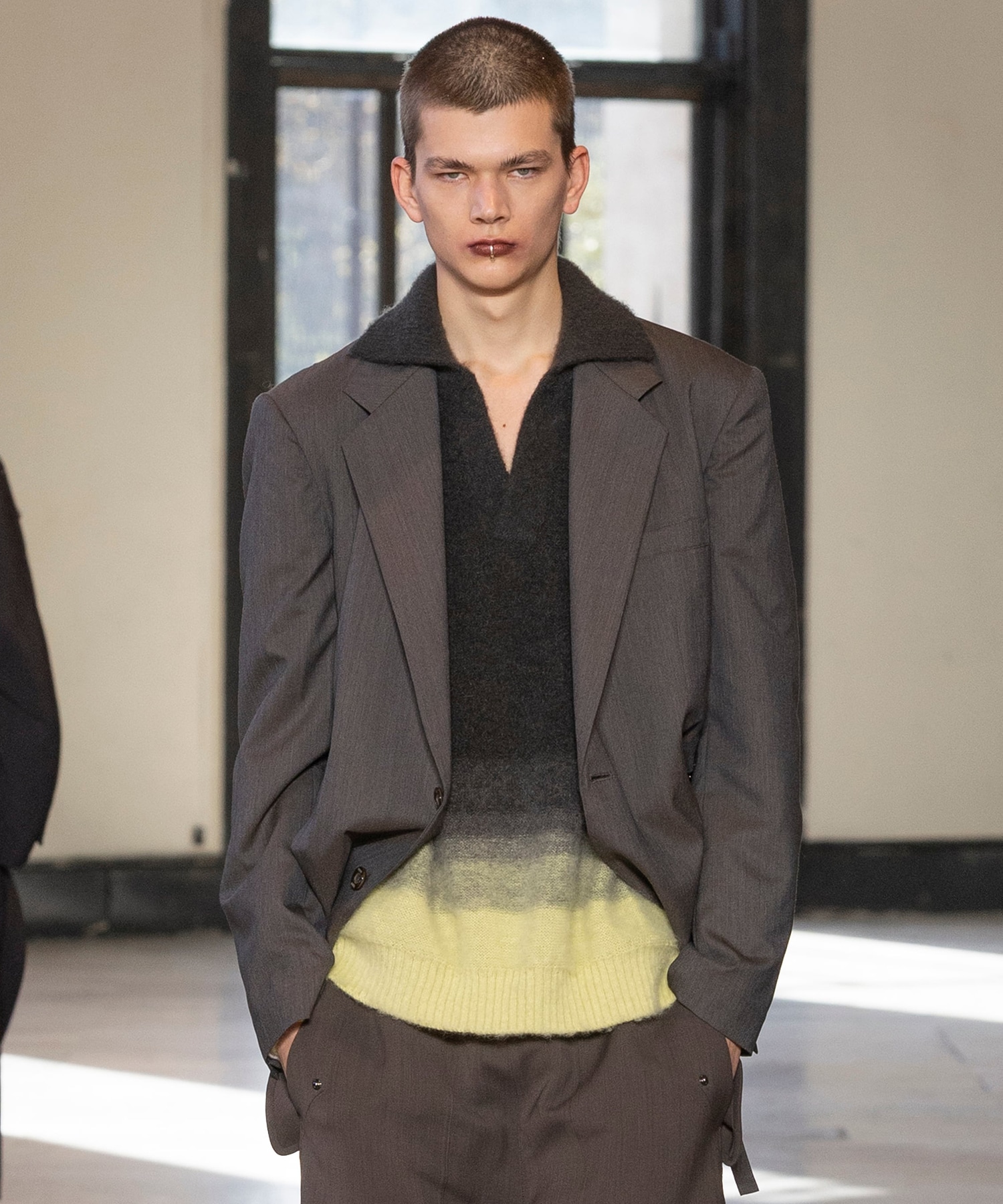 Gradation Polo Knit UJOH HOMME
