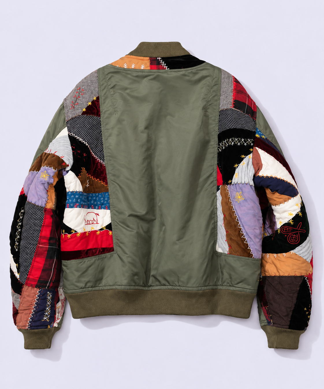 Quilt bomber jacket KHOKI