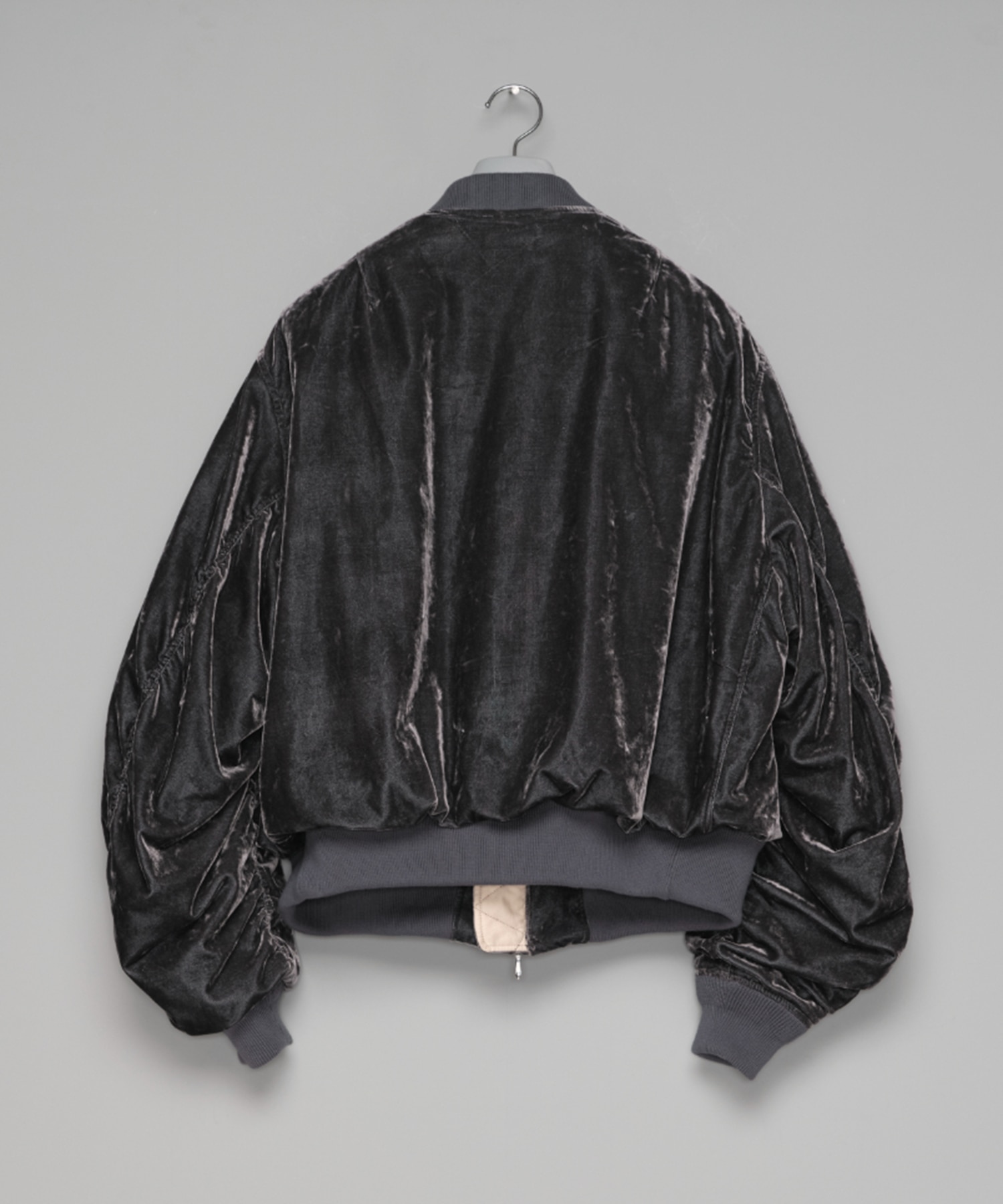 VC VELVET PUFFER BOMBER JACKET MASU