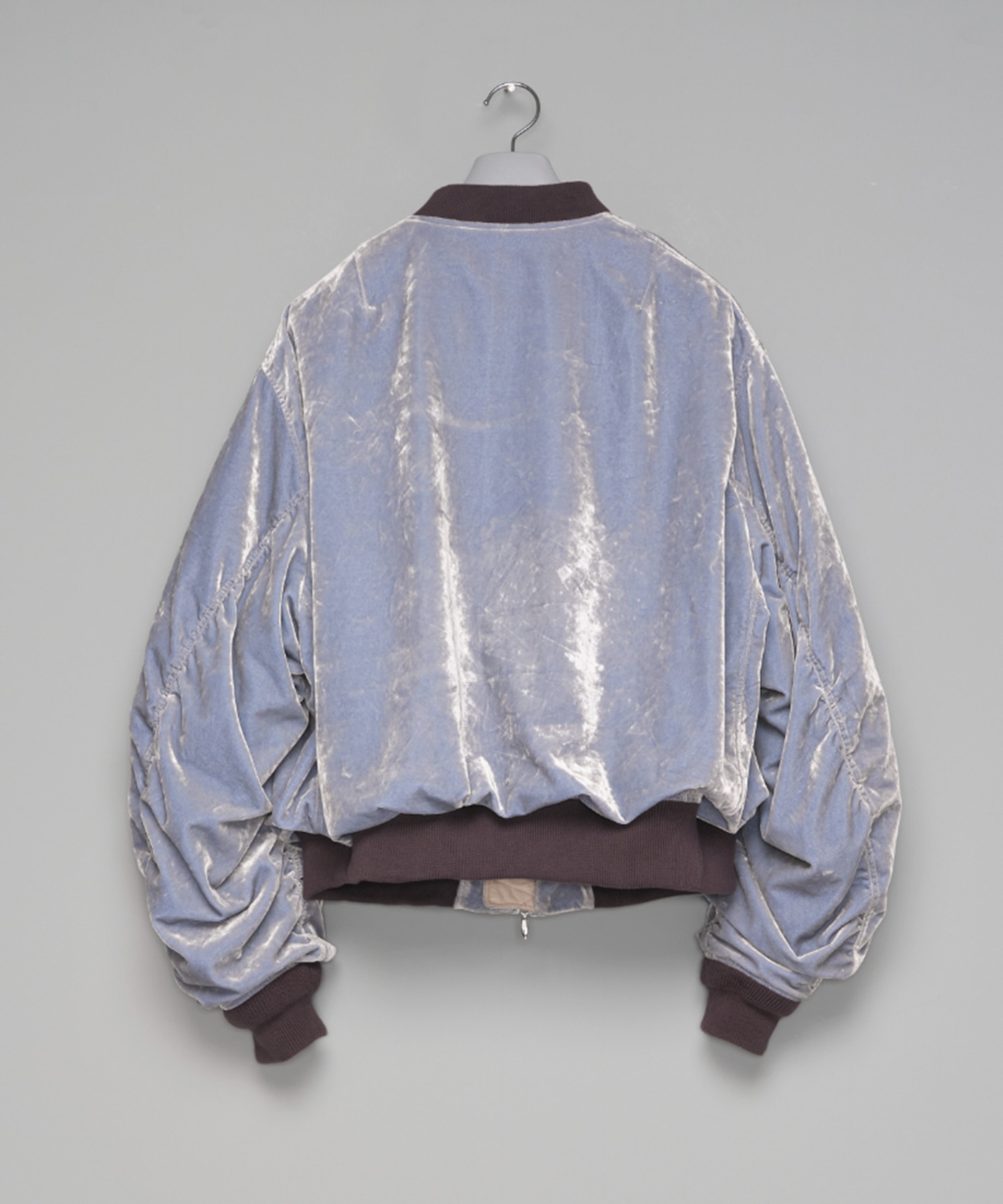 VC VELVET PUFFER BOMBER JACKET MASU