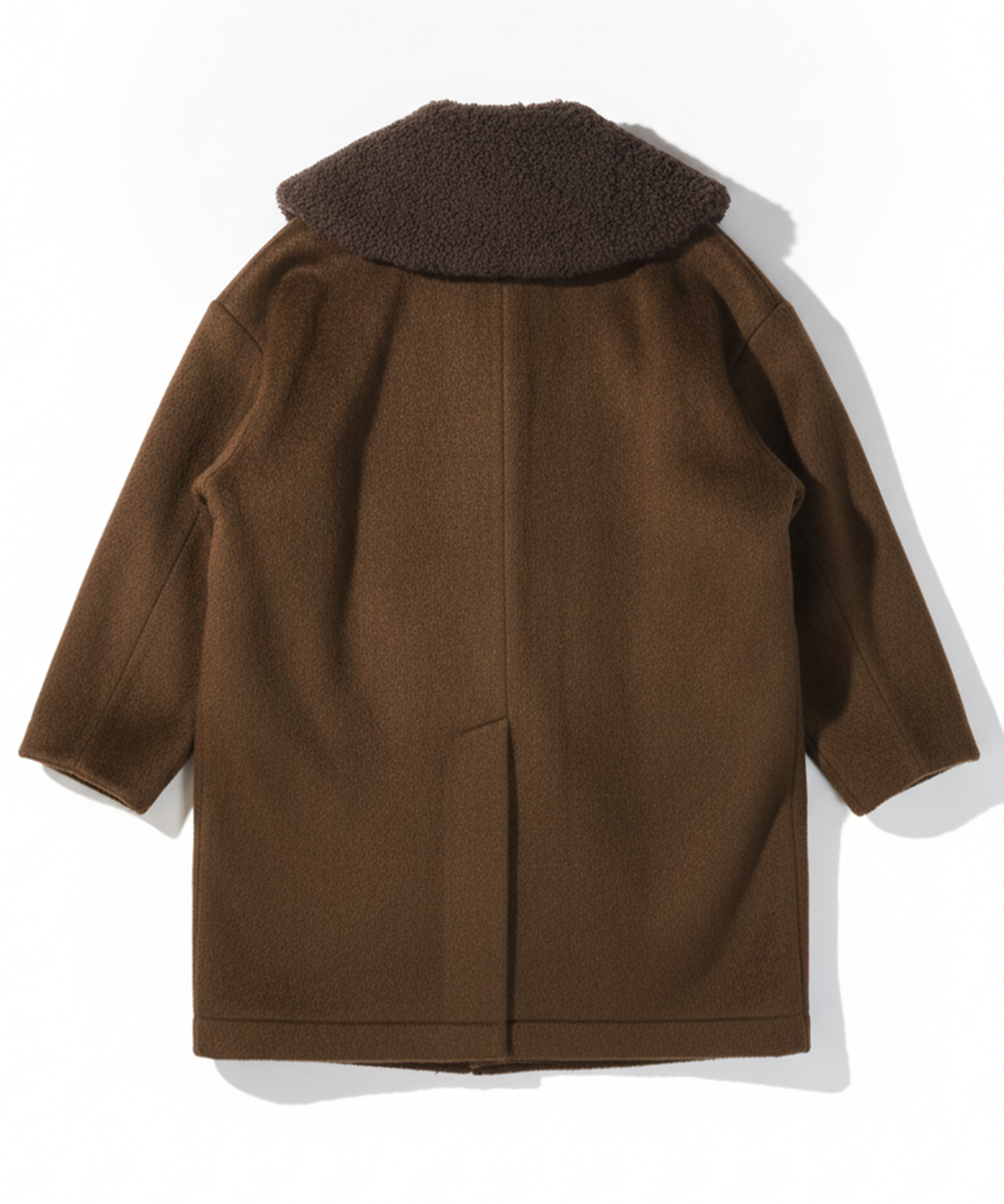 DETACHABLE COLLAR SHAGGY COAT Maison MIHARA YASUHIRO