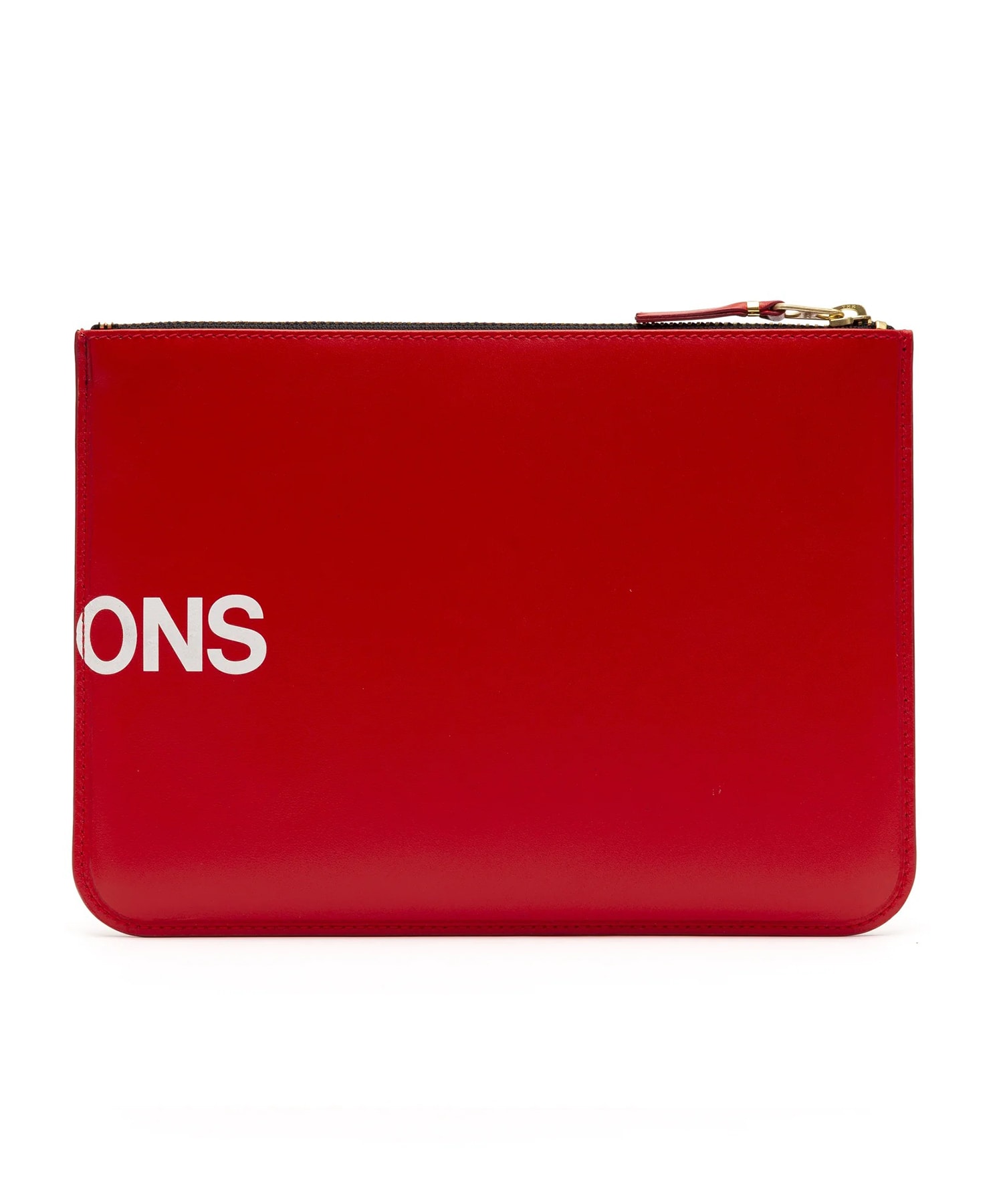 HUGE LOGO POUCH L Wallet COMME des GARCONS