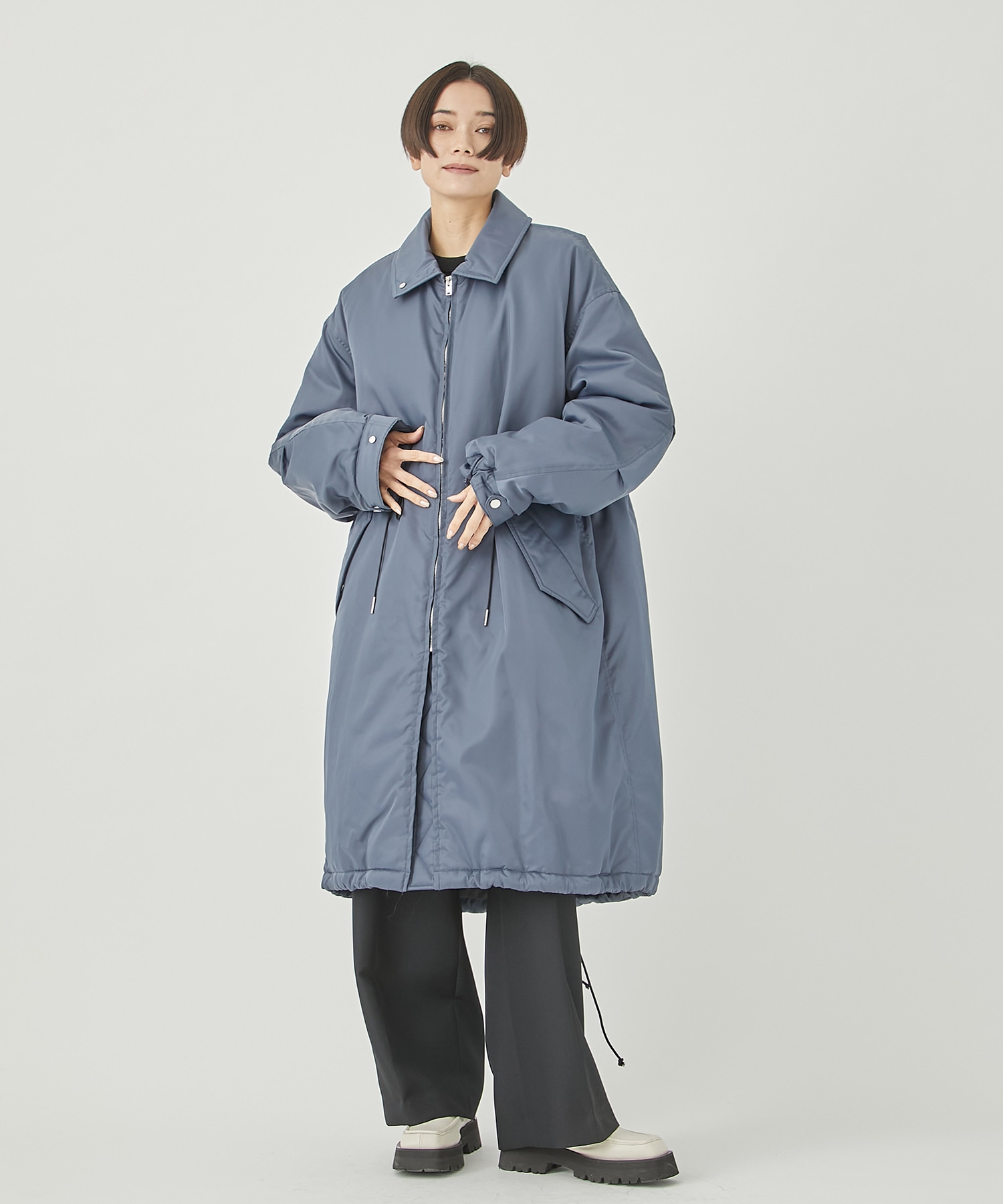 別注NYRON LONG COAT CINOH