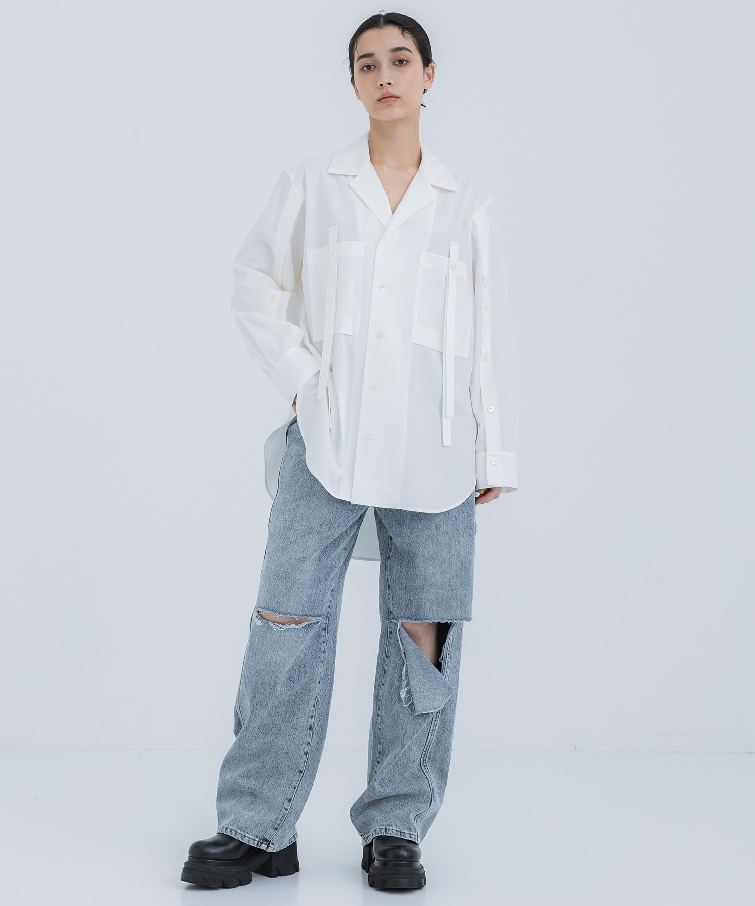 Pocket Belt Shirt UJOH