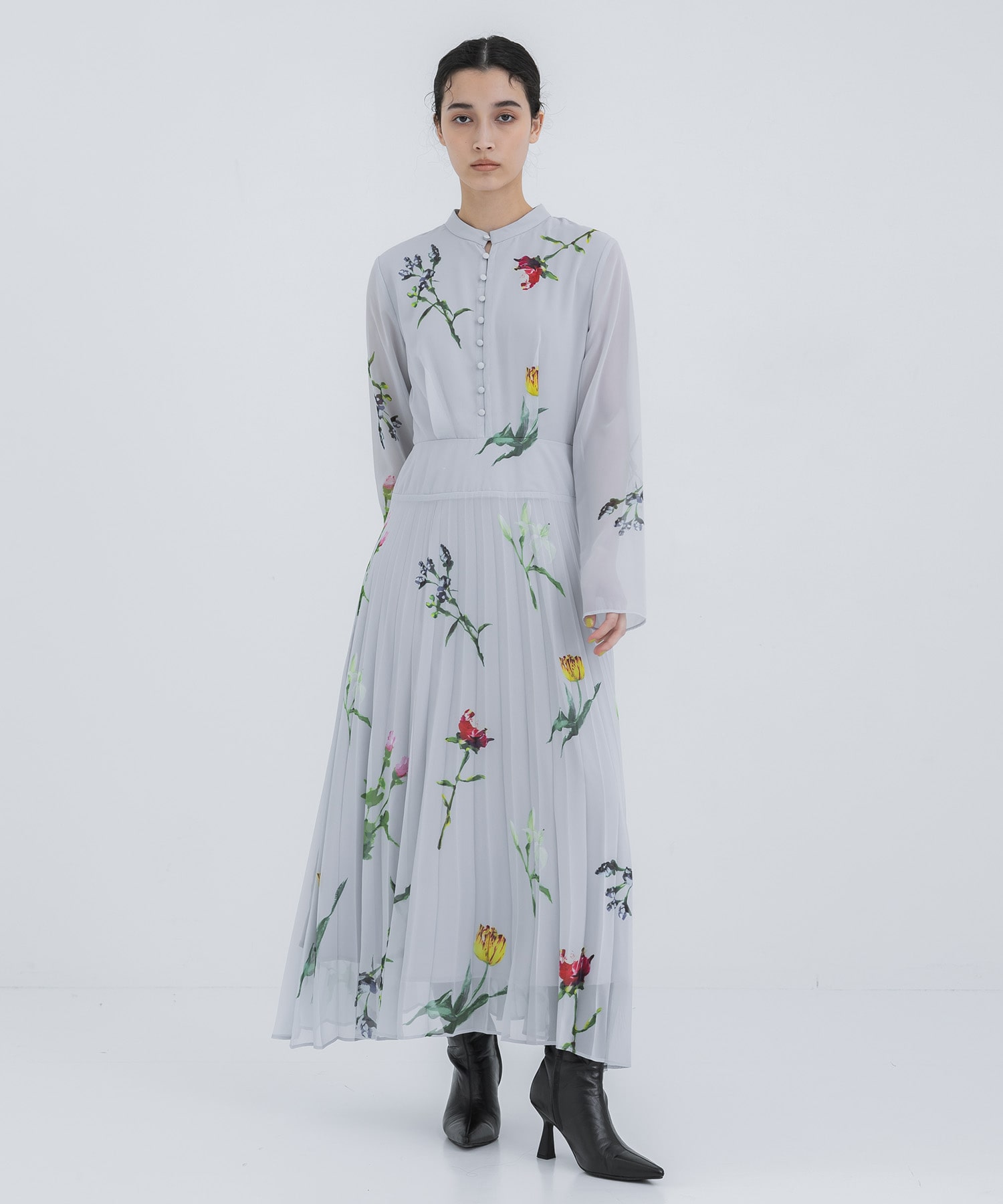 別注SOFIA PLEATS DRESS AMERI