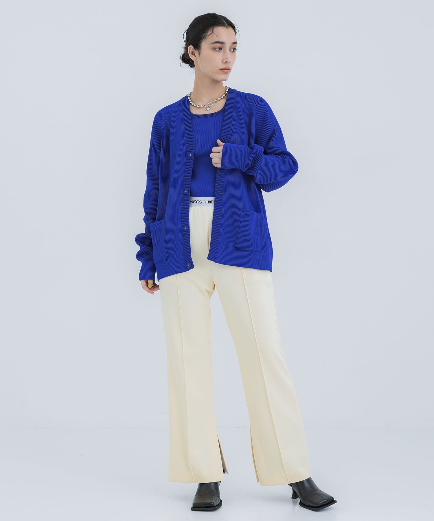 KASANE REVERSIBLE CARDIGAN LASTFRAME