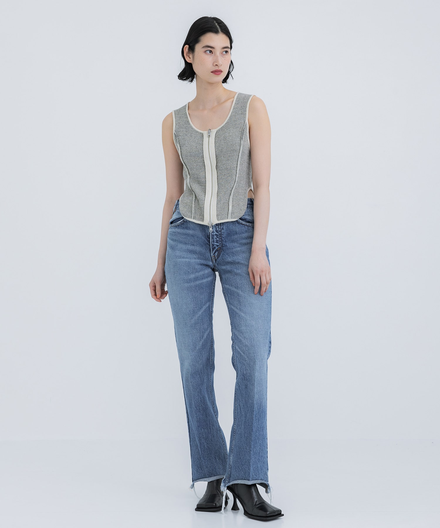 002 Flare Denim INSCRIRE