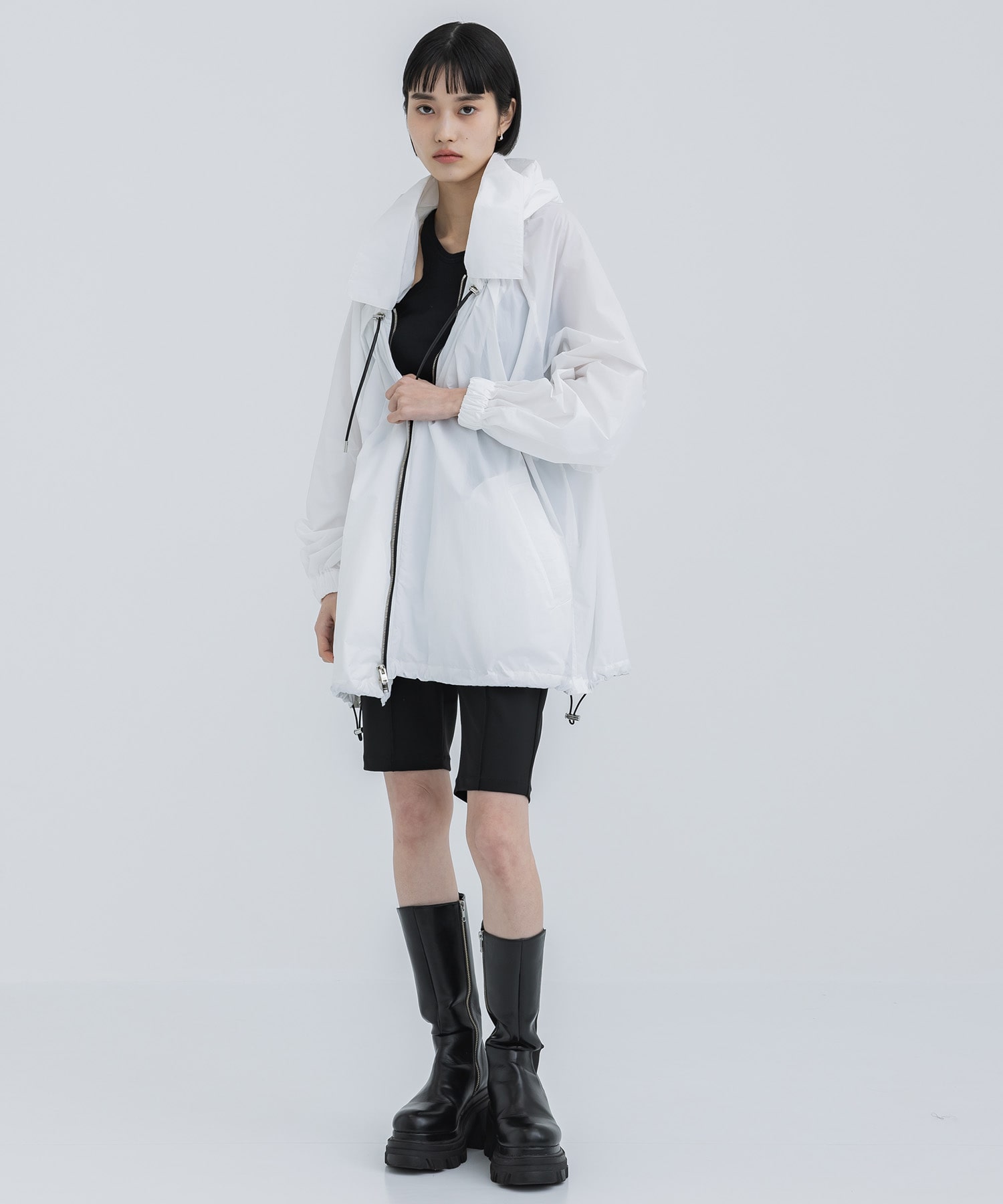 NYLON HOODIE BLOUSON CINOH