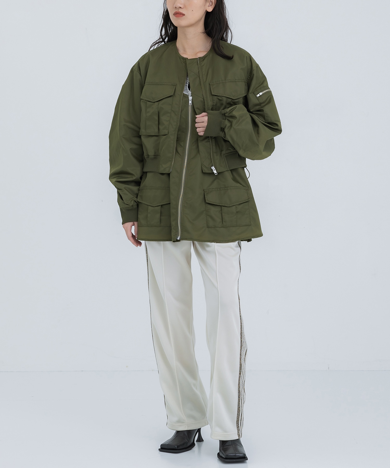 MODERN MILITARY SET JACKET AMERI