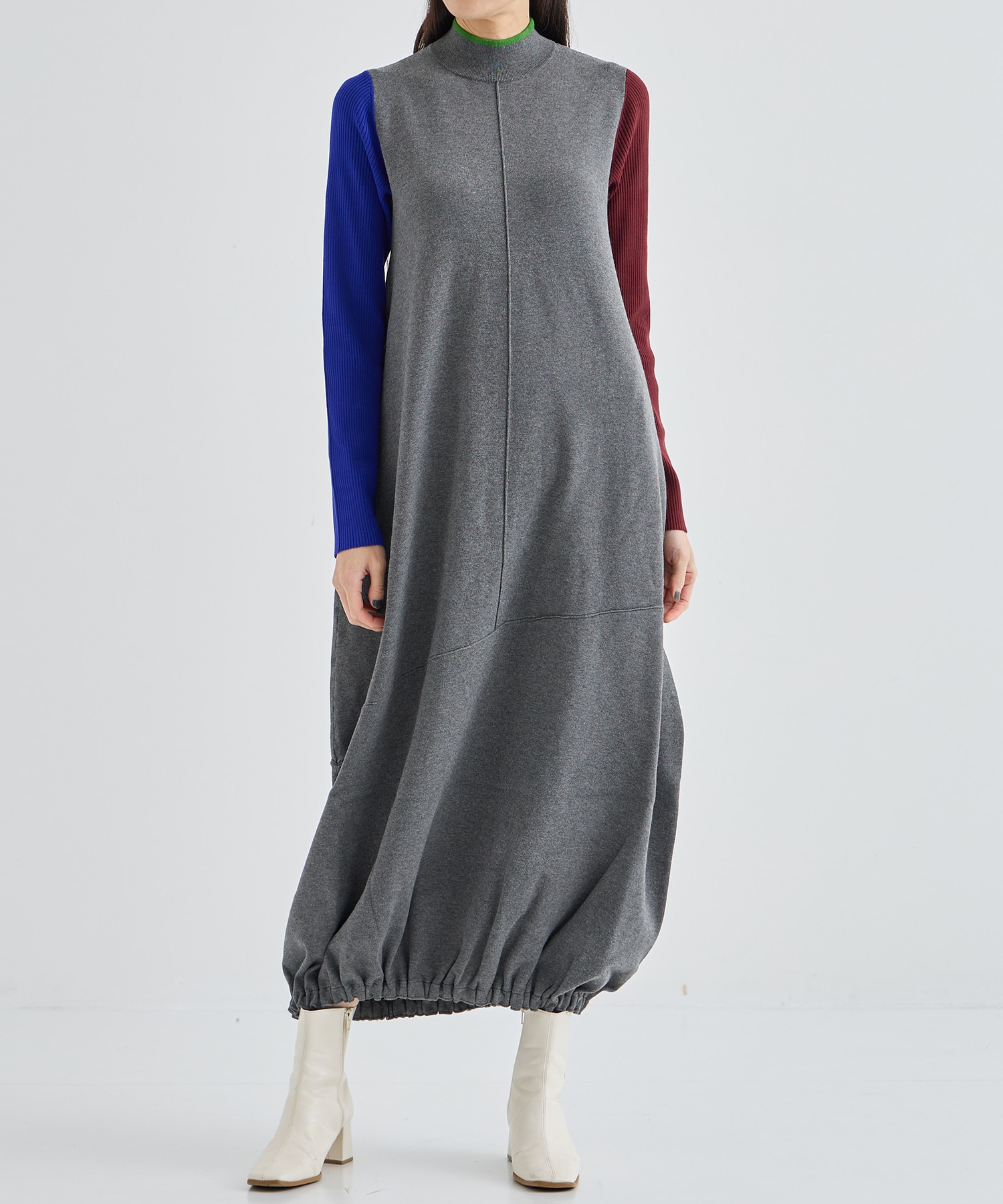 TRI-COLLOR COCOON KNIT OP UN3D.