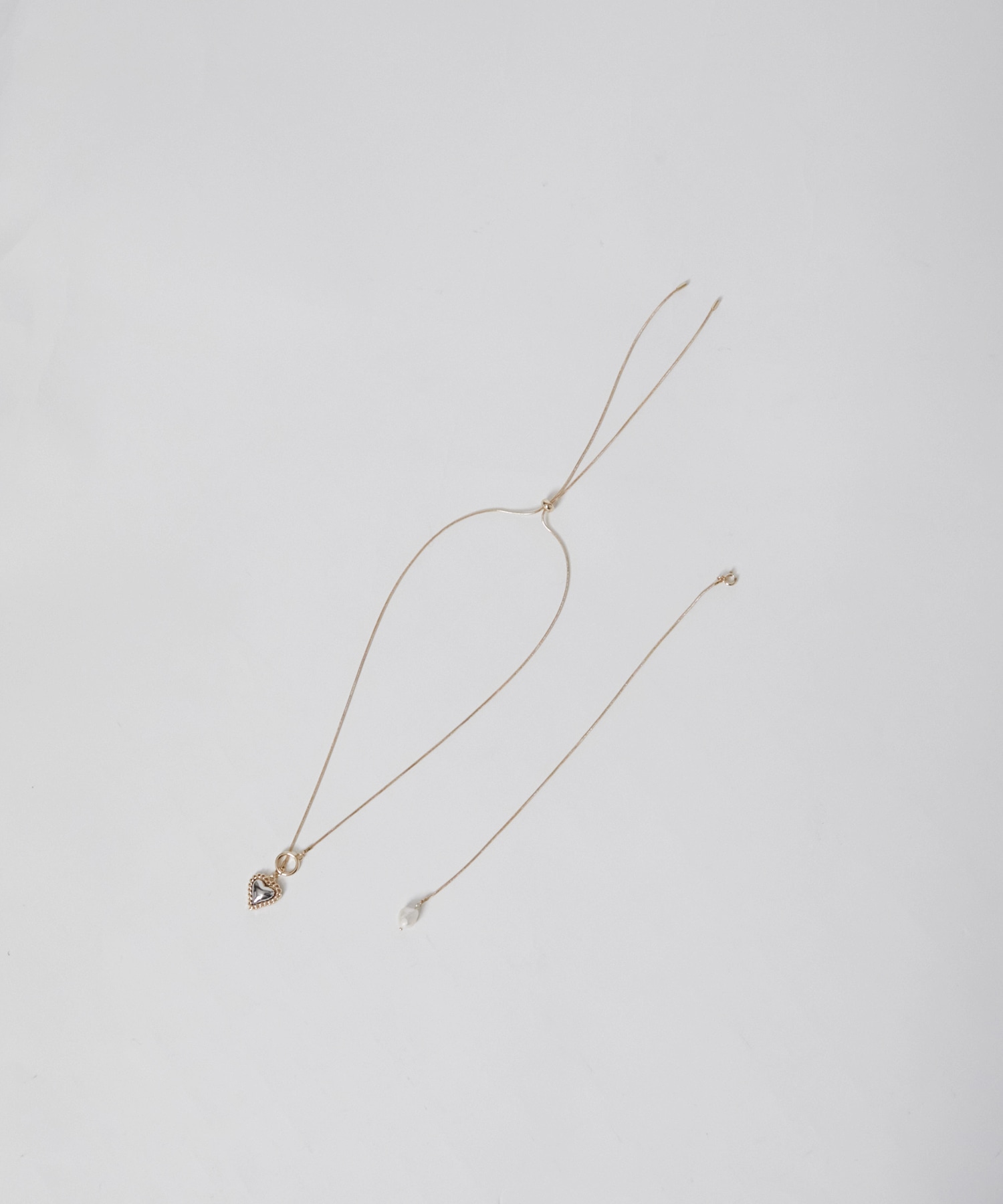 別注2way Snake Heart Necklace LOHME