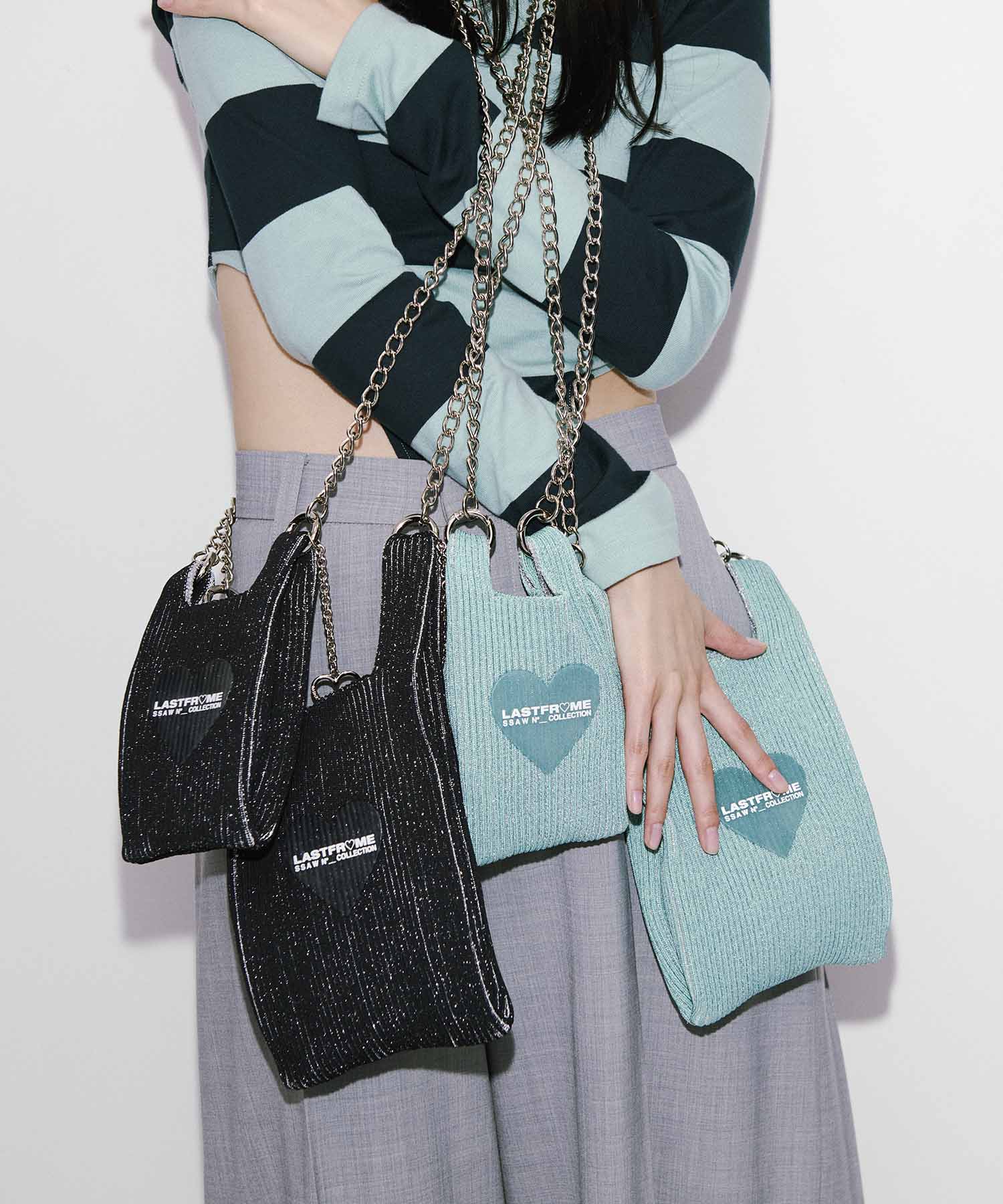 別注LASTFRAME×BASICKS　KIRAKIRA BAG MICRO LASTFRAME