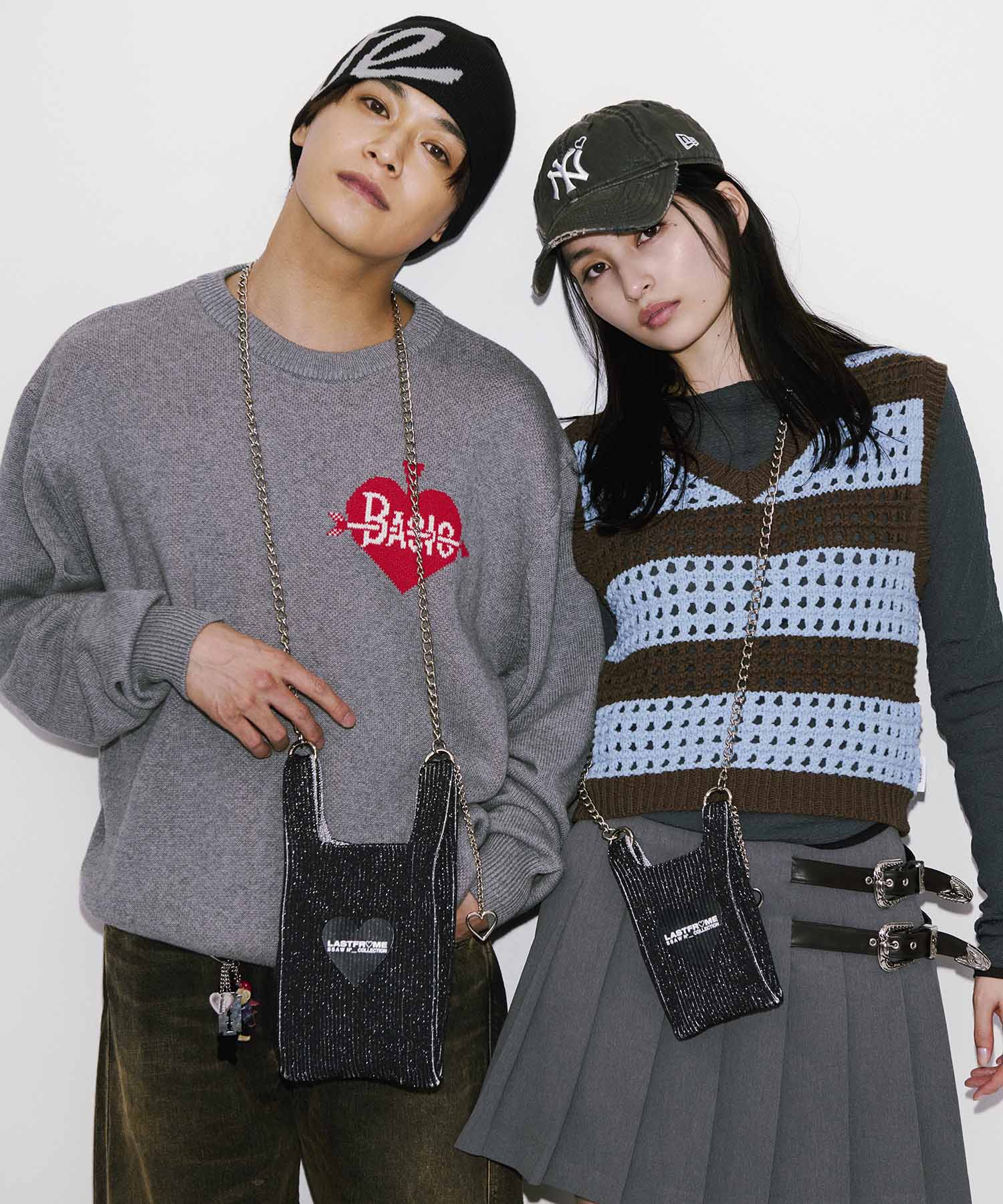 別注LASTFRAME×BASICKS　KIRAKIRA BAG MINI LASTFRAME