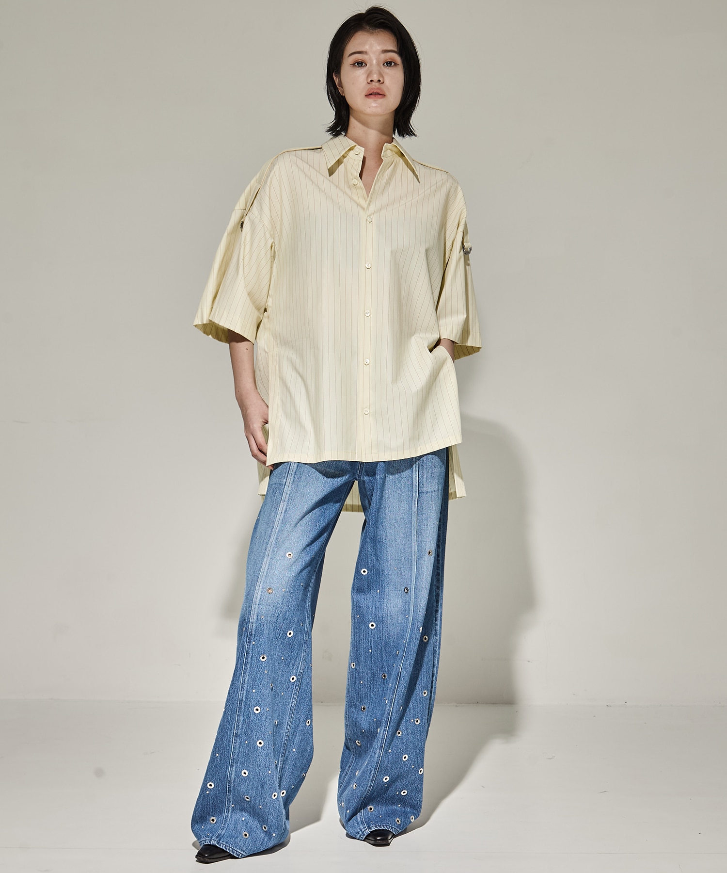 Square belt Shirt UJOH
