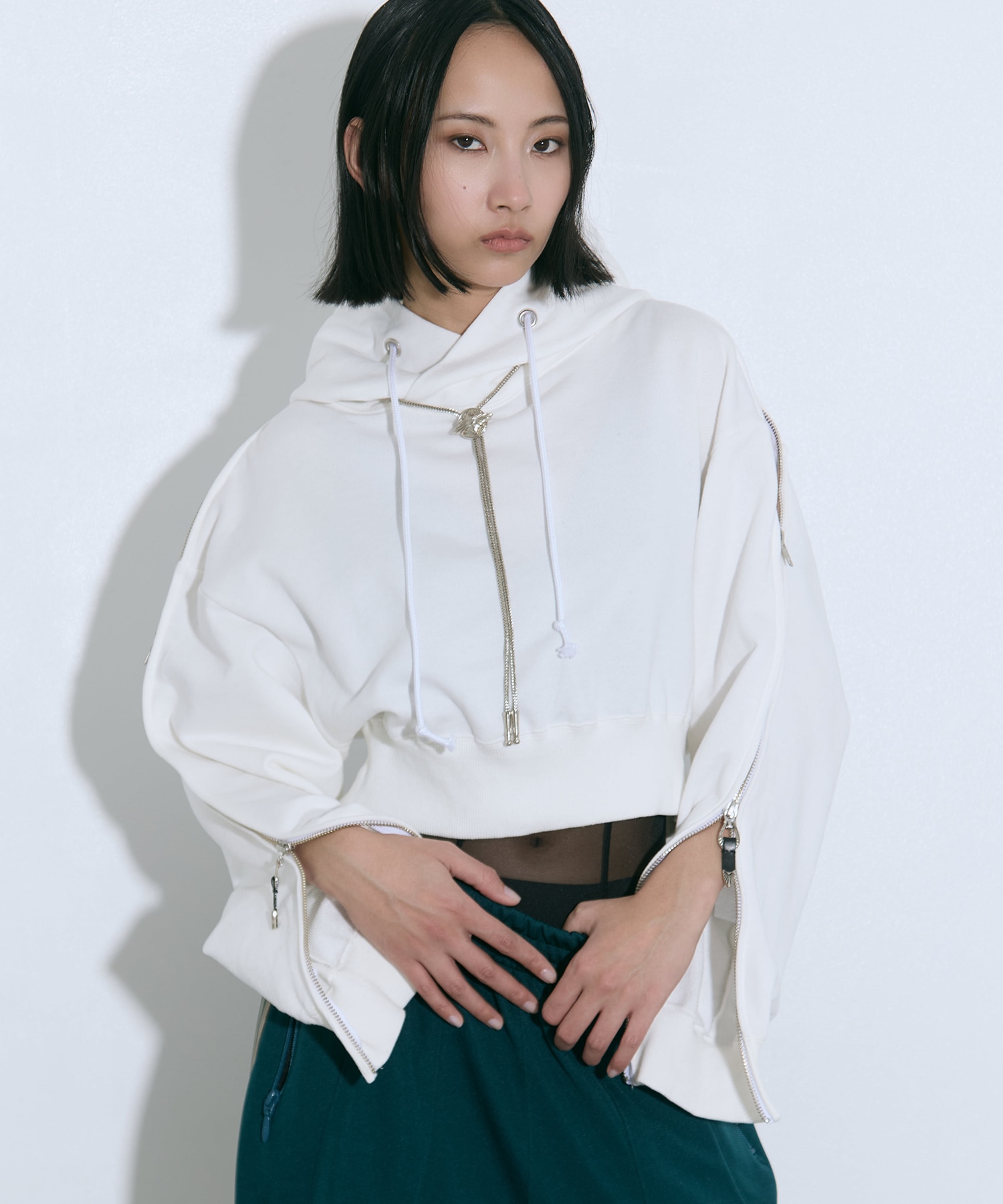 Zip sweat hoodie TOGA