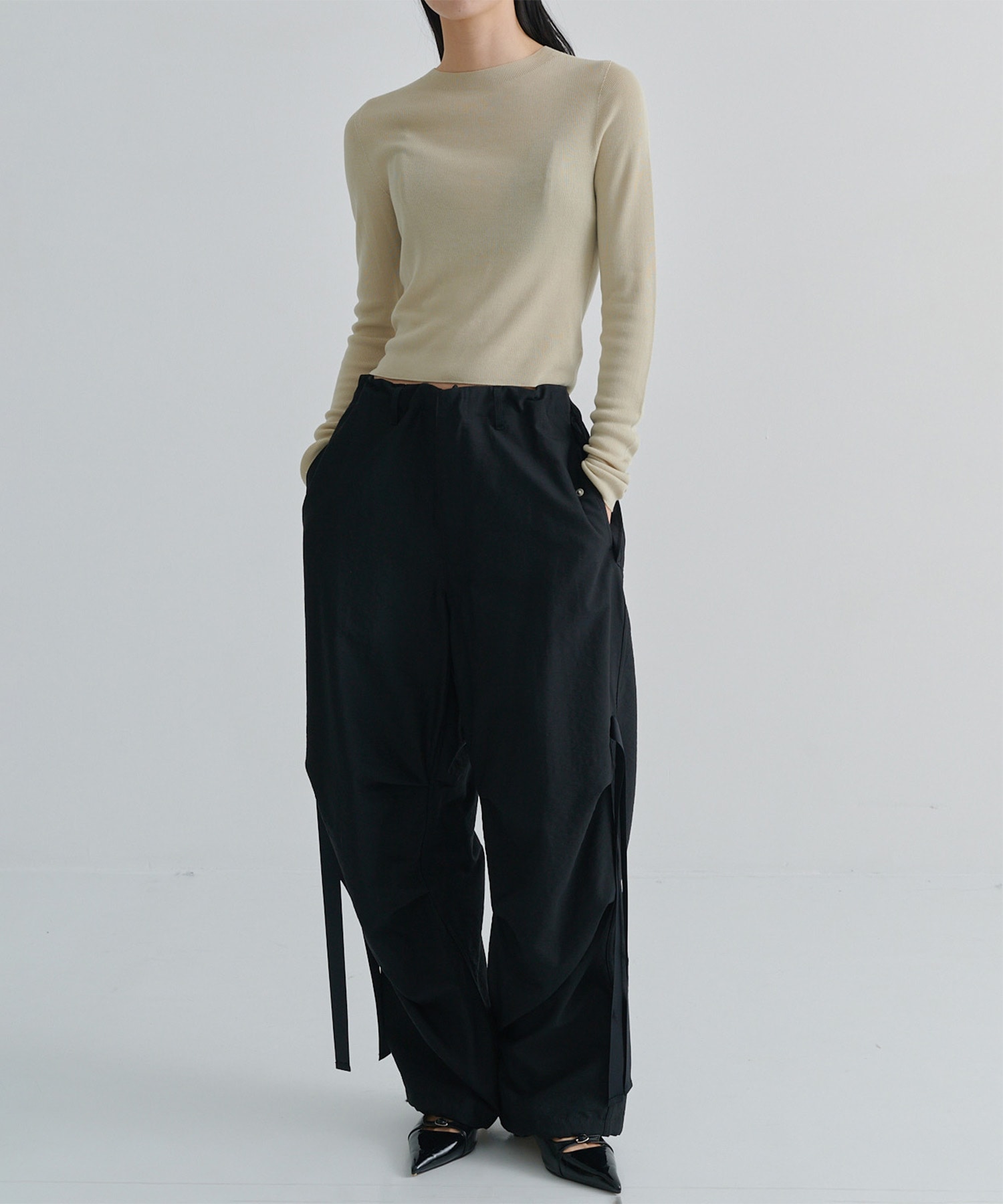 Wo/Ny poplin parachute pants 08sircus