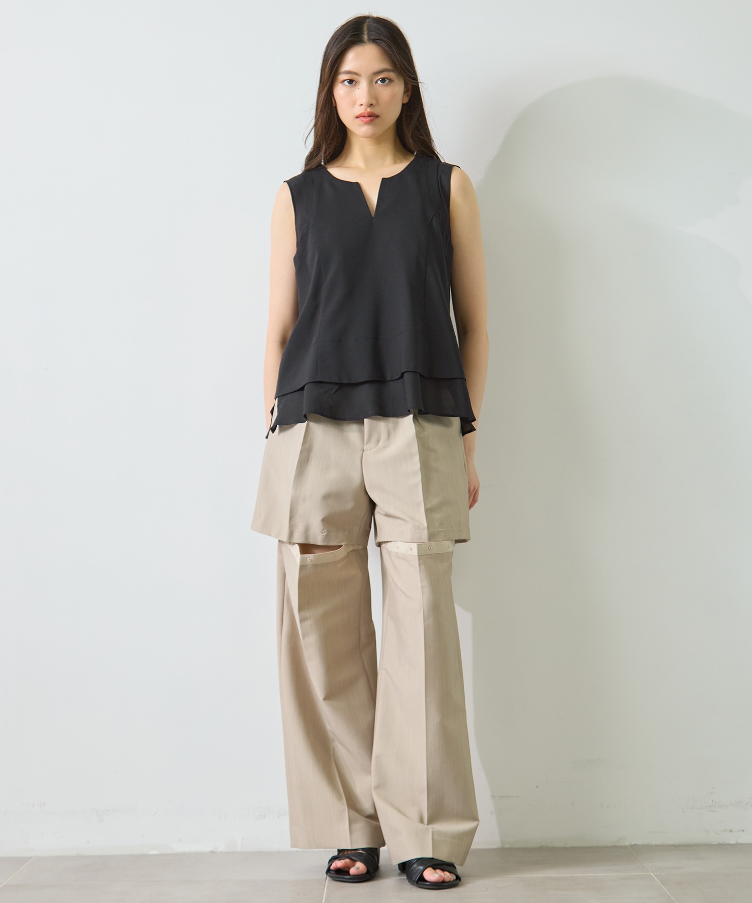 Sheer Layered Blouse STUDIOUS