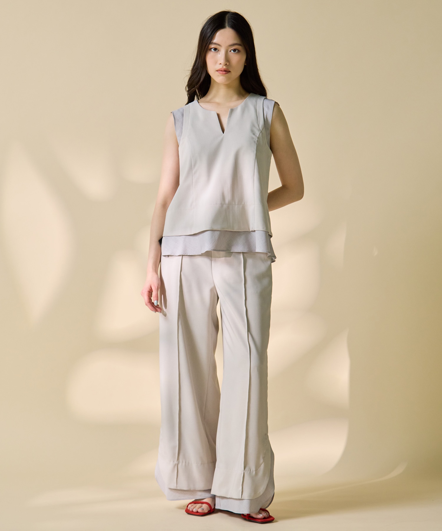 Sheer Layered Blouse STUDIOUS