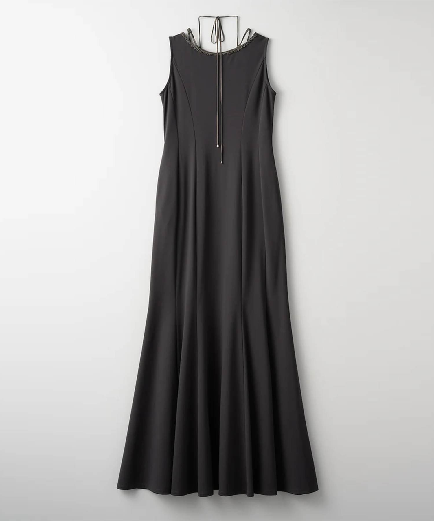 Vine embroidered jersey dress MURRAL