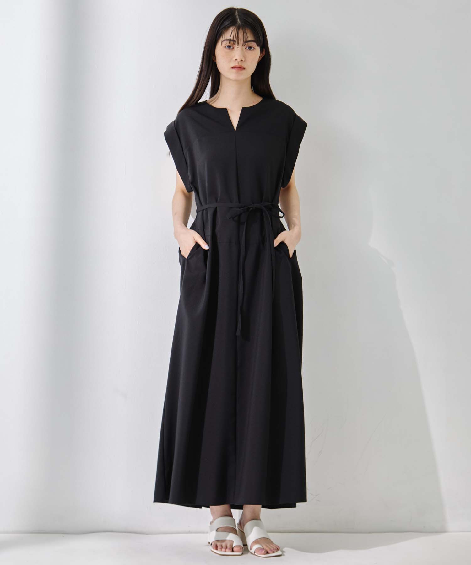 Back Tucked Dress STUDIOUS