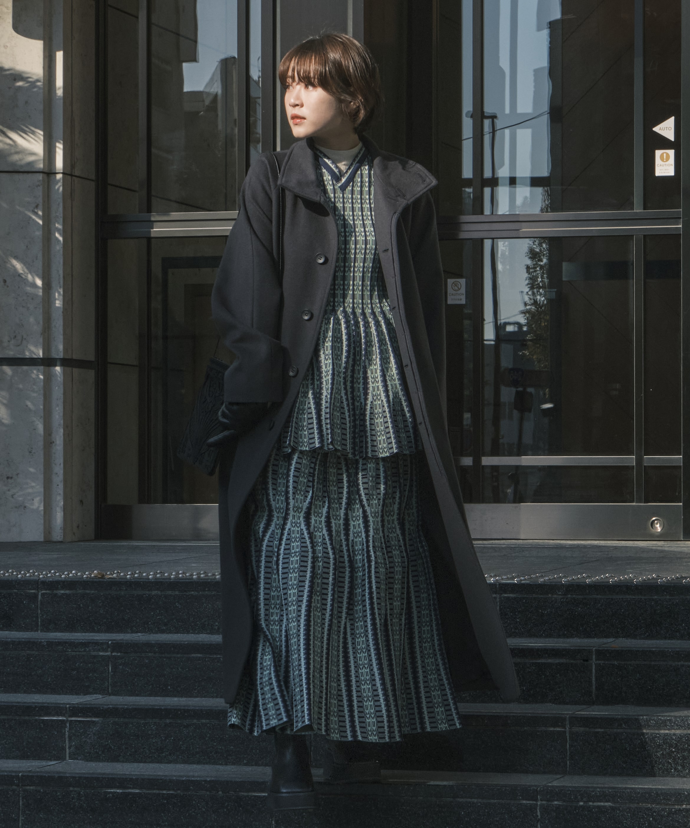 Lantern Knitted Volume Top Mame Kurogouchi