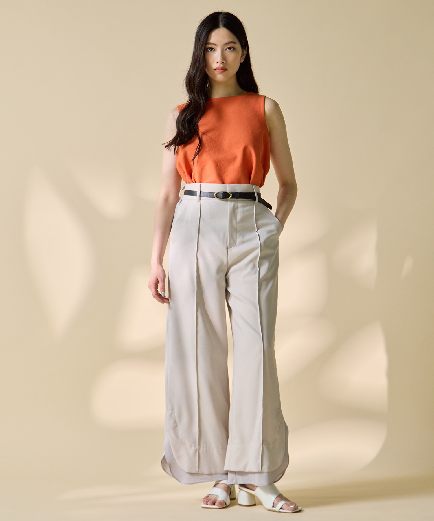 Sheer Layered Trousers STUDIOUS