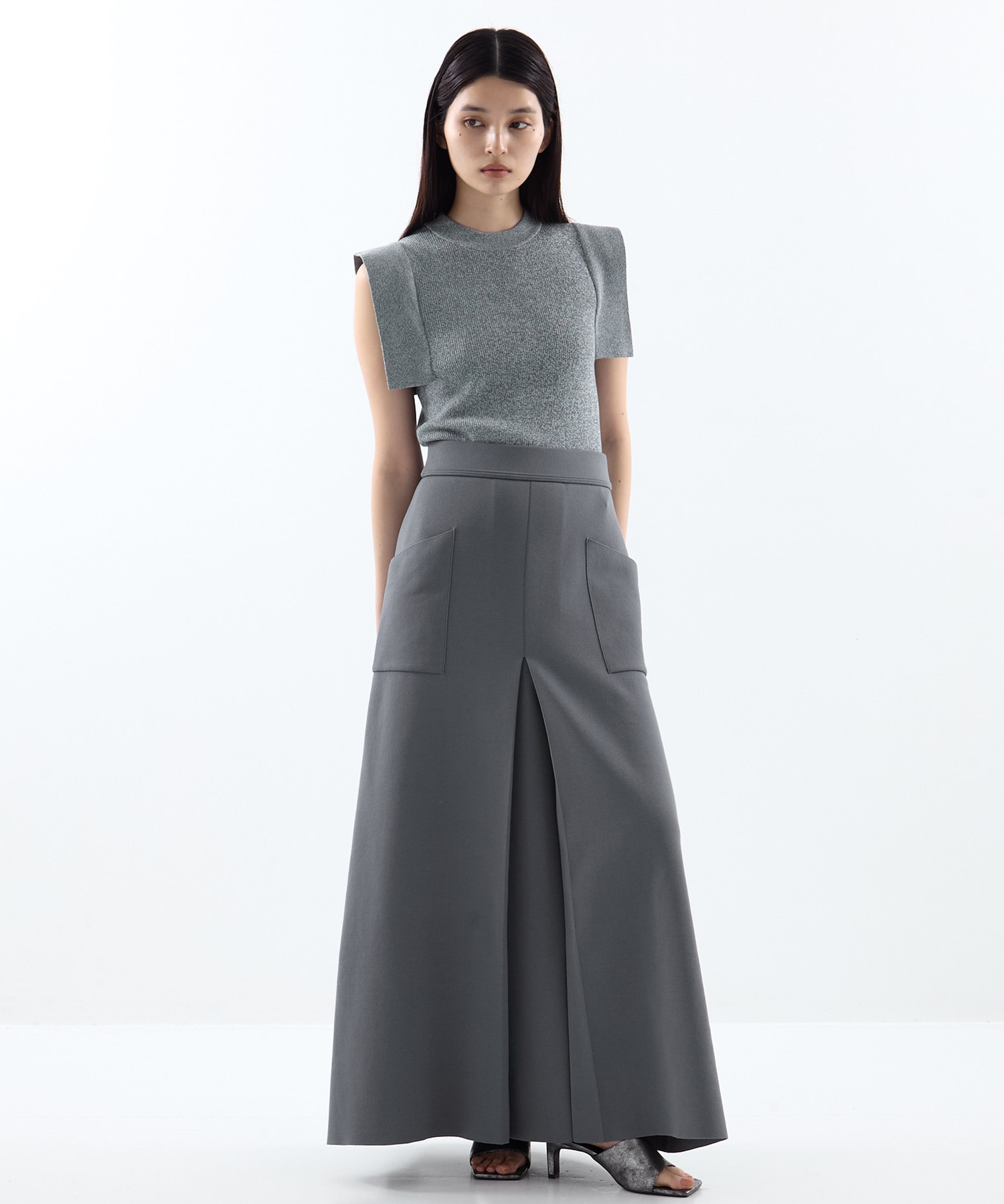 別注FLARE SKIRT WRAPINKNOT