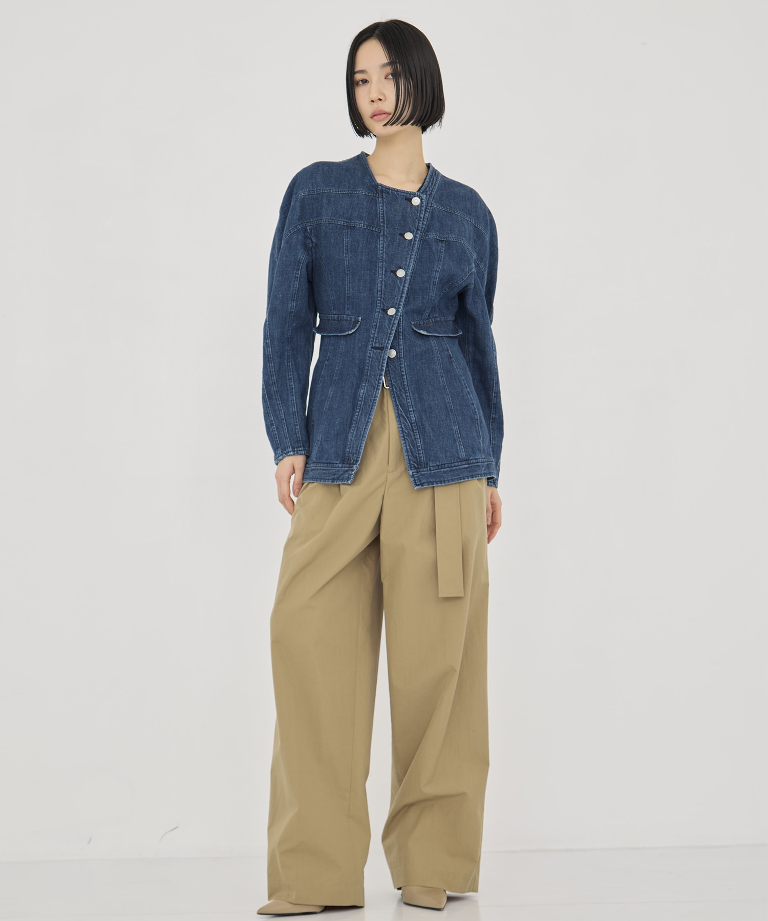 Judith denim jacket AKIRANAKA