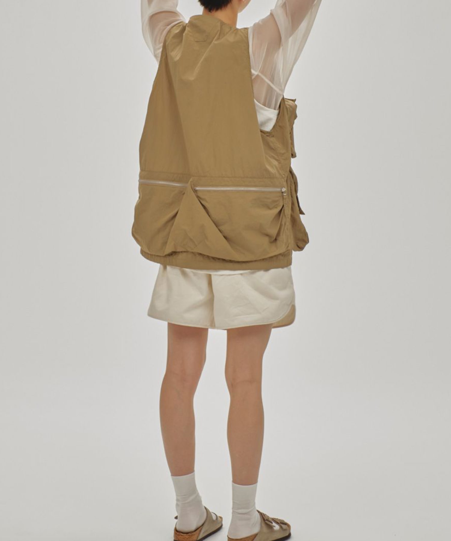 Nylon Pocket Vest TODAYFUL