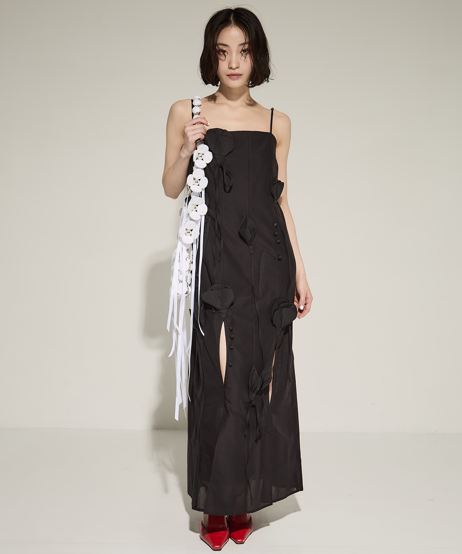 RAMM FLOWER SHOULDER BAG RIV NOBUHIKO