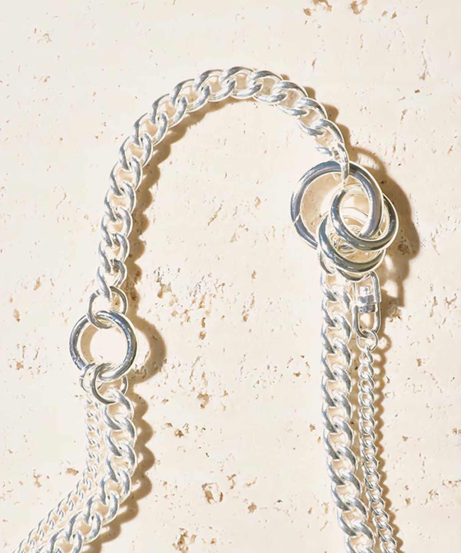 Carabiner loop necklace Soierie