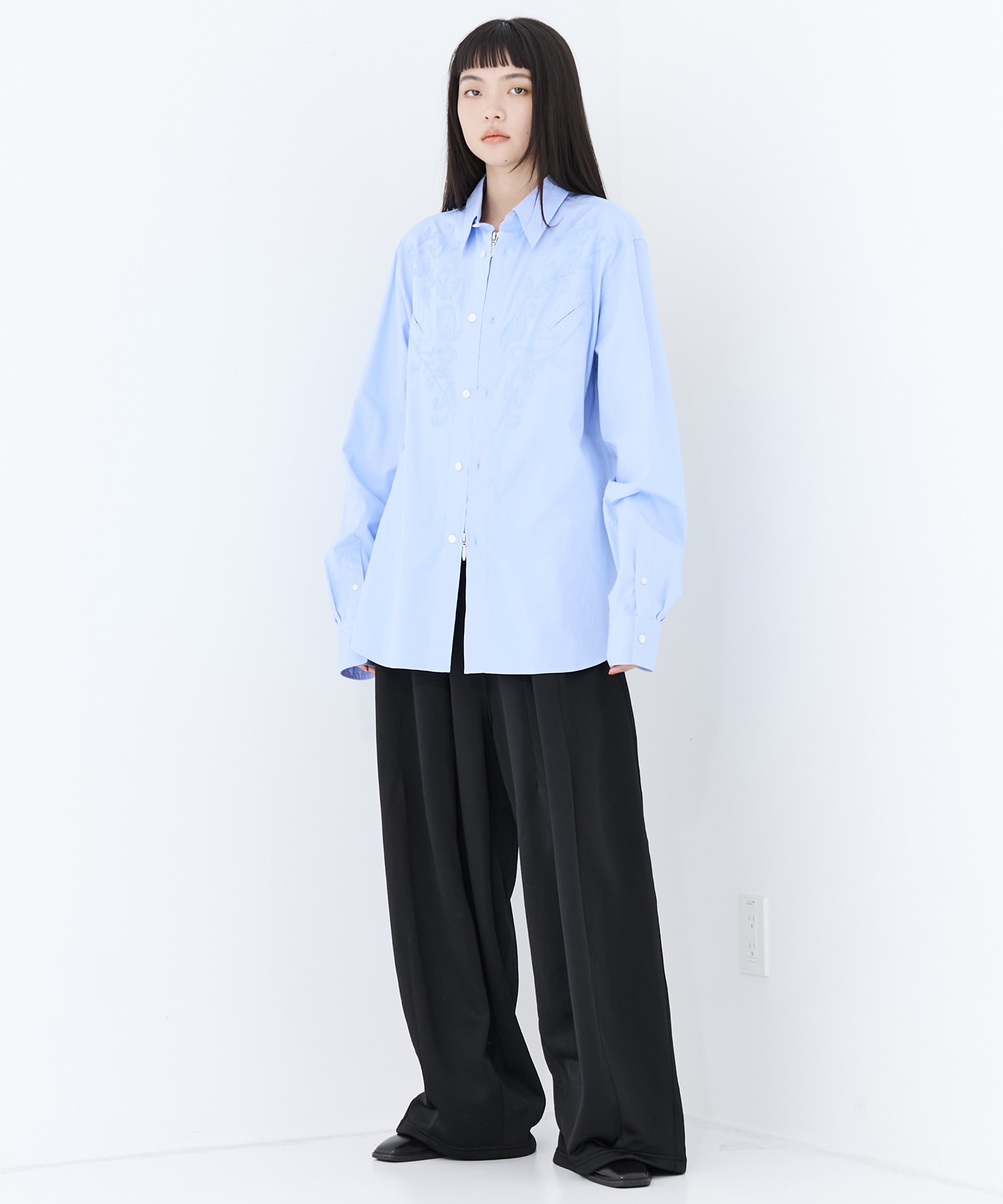 RODEO ZIPUP DRESS SHIRT MASU