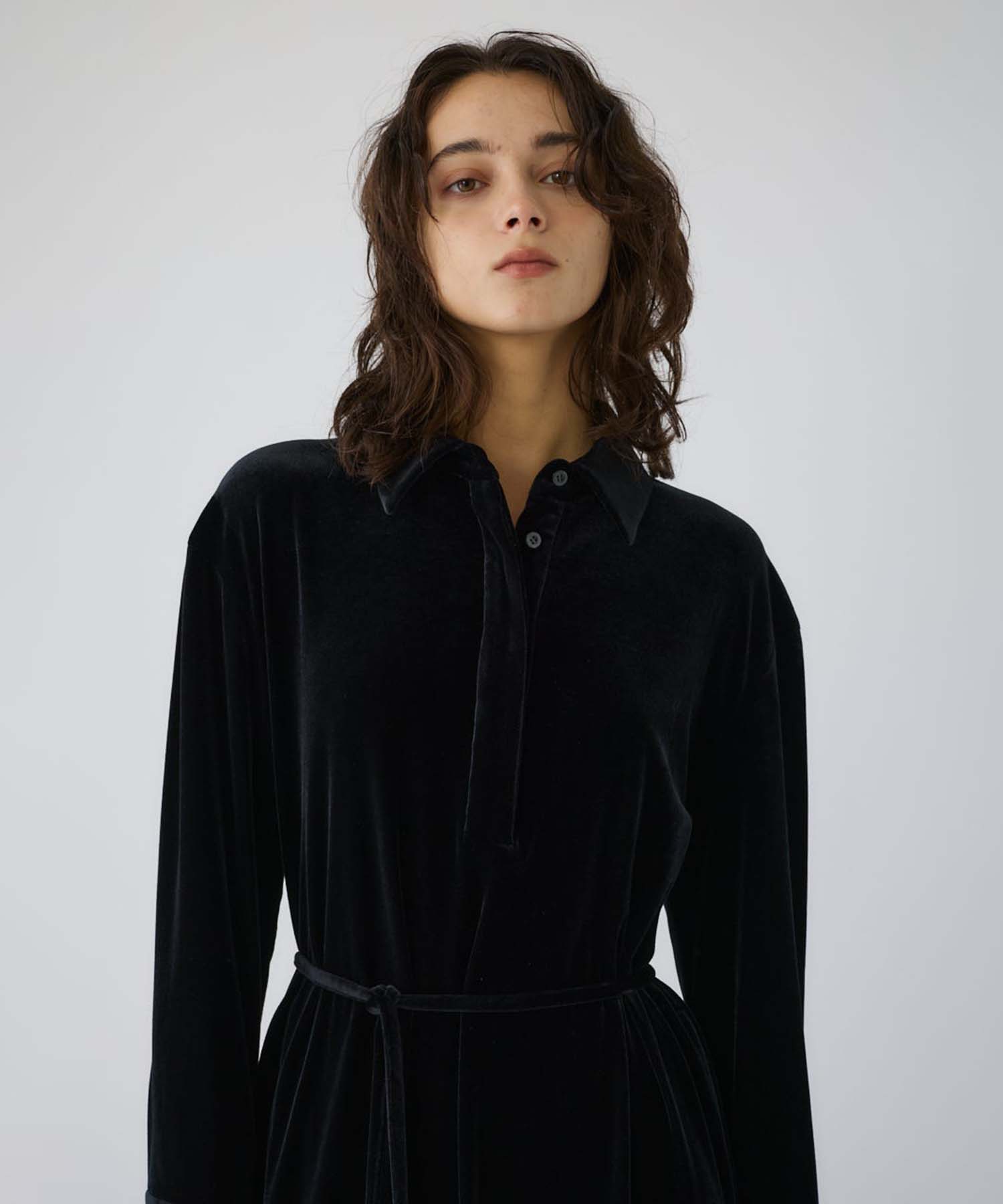 Velour shirt dress RIM.ARK