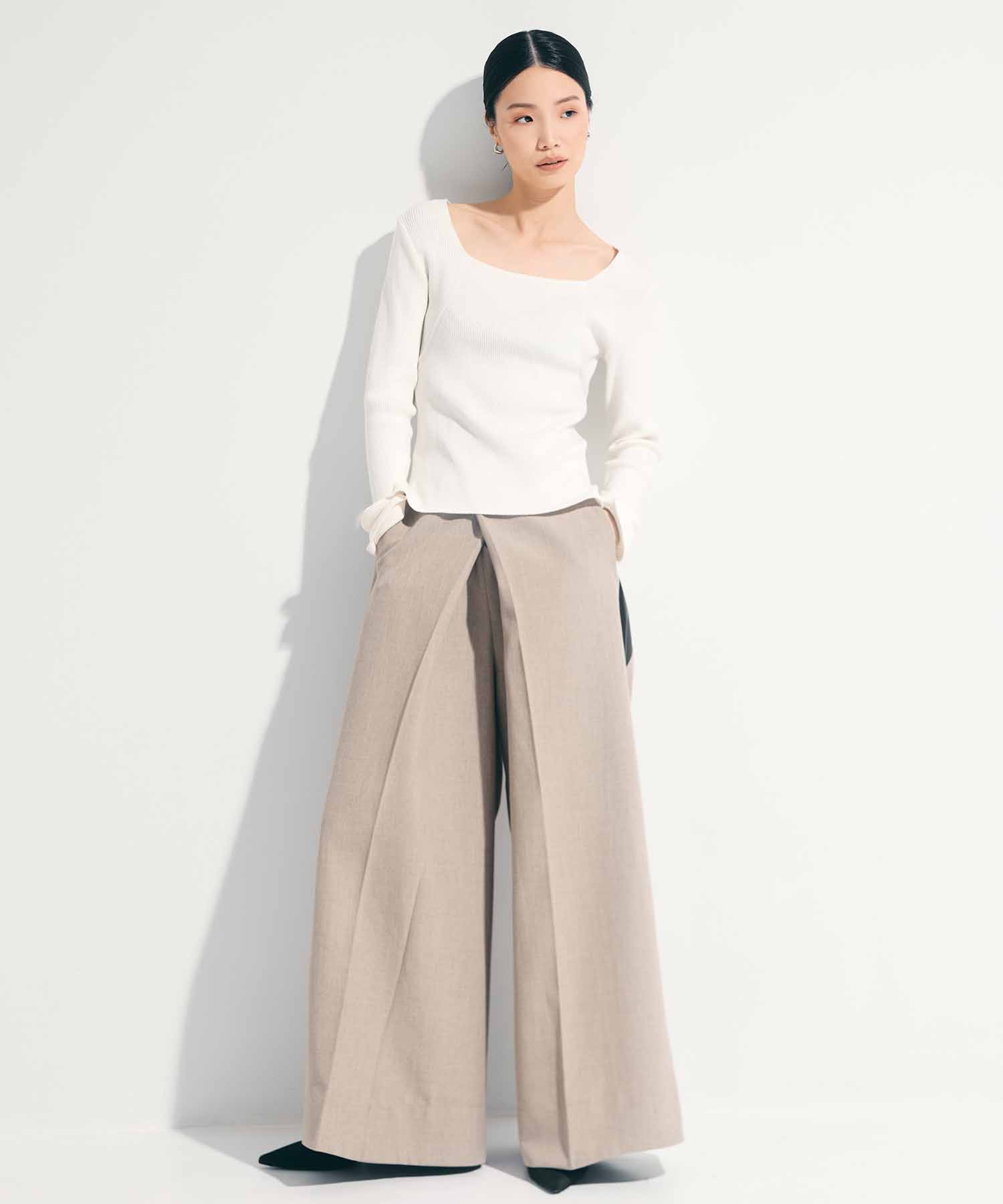 SQUARE RIB KNIT STUDIOUS