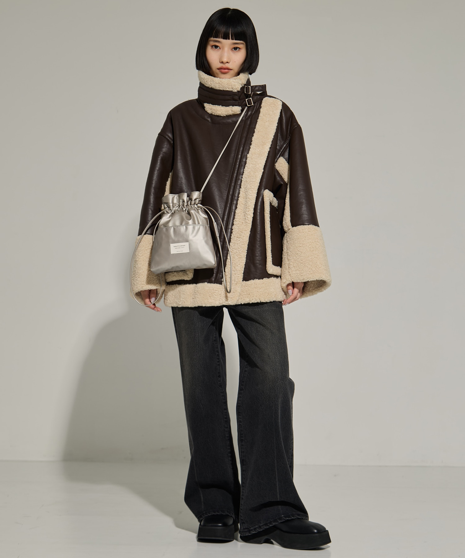 別注2wayショルダー巾着バッグ beautiful people