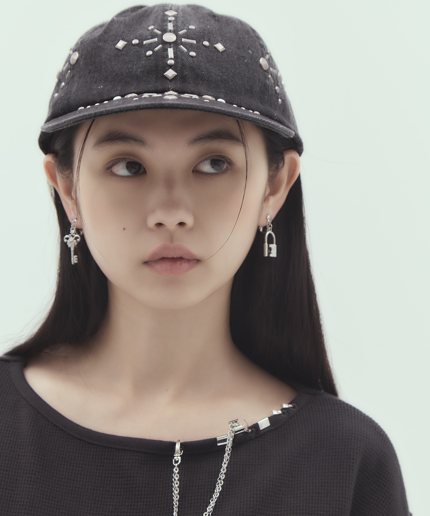 key ＆ lock earrings tanakadaisuke
