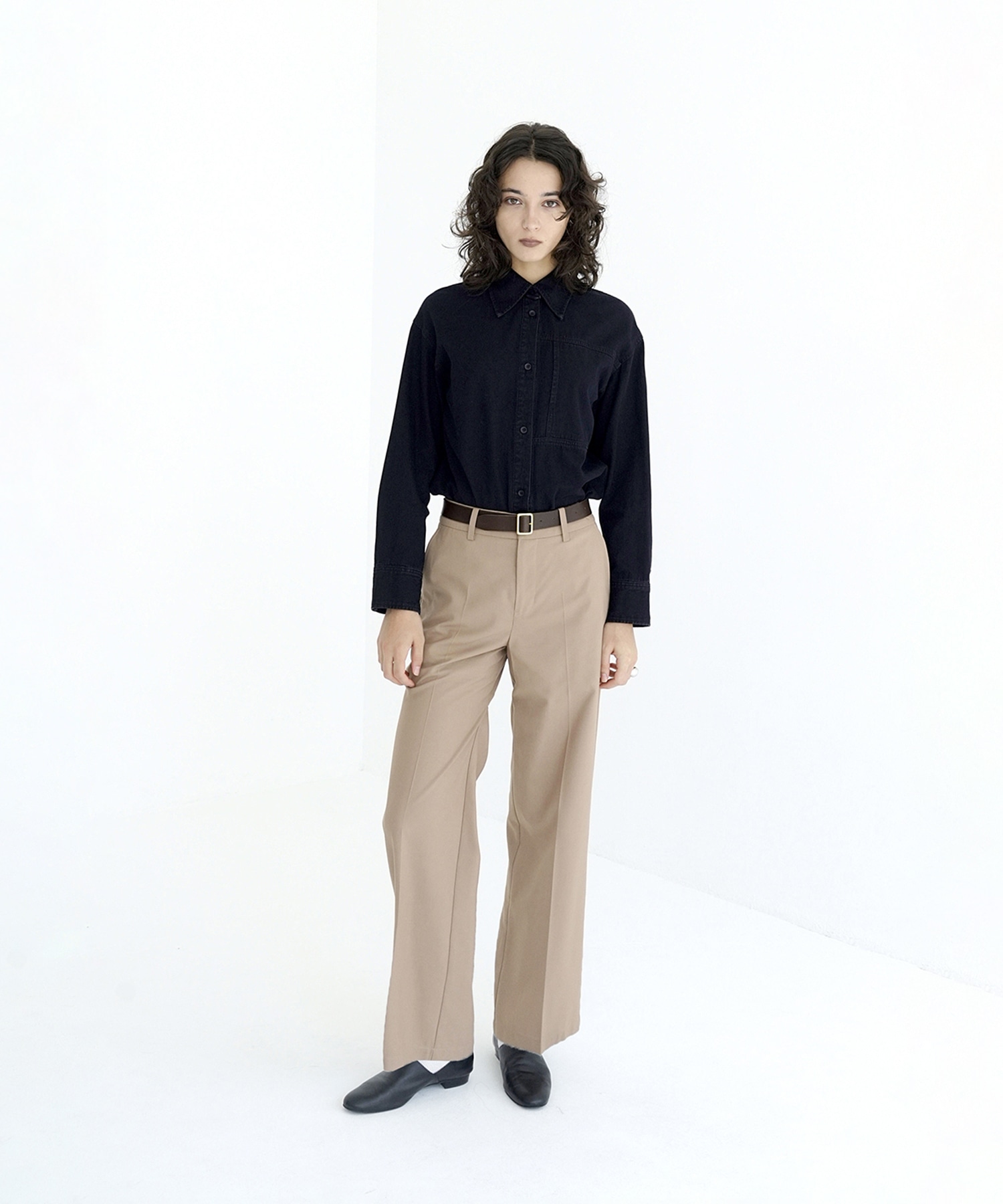 COMPACT DENIM SHIRTS CLANE