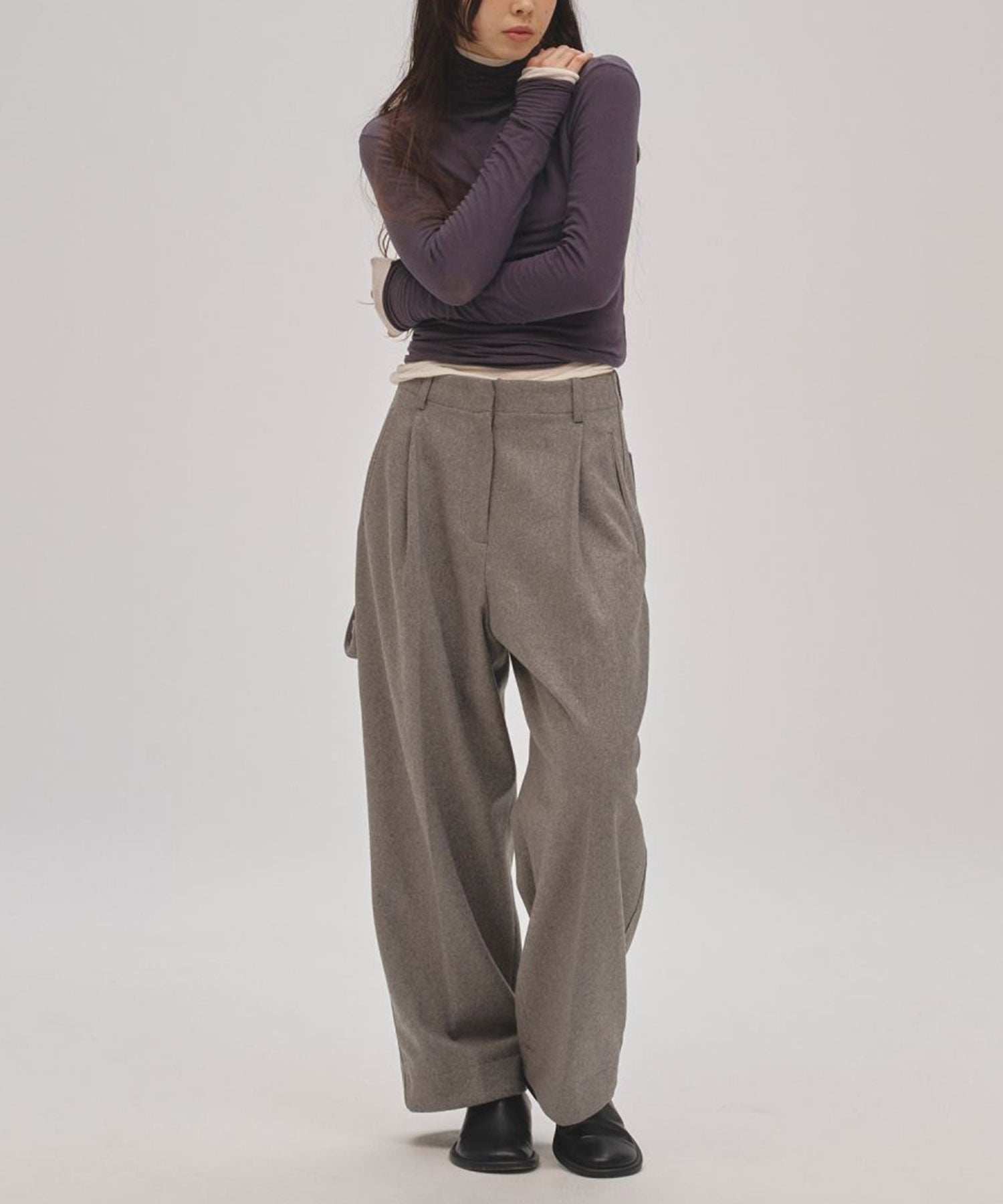 Wool Painter Pants TODAYFUL
