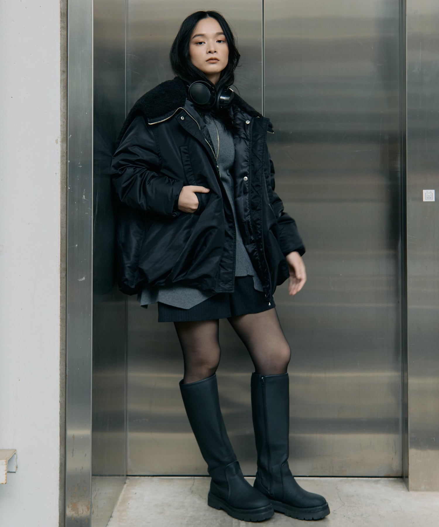 【WEB限定復刻】別注BALLOON DESIGN HOODED N3B CLANE