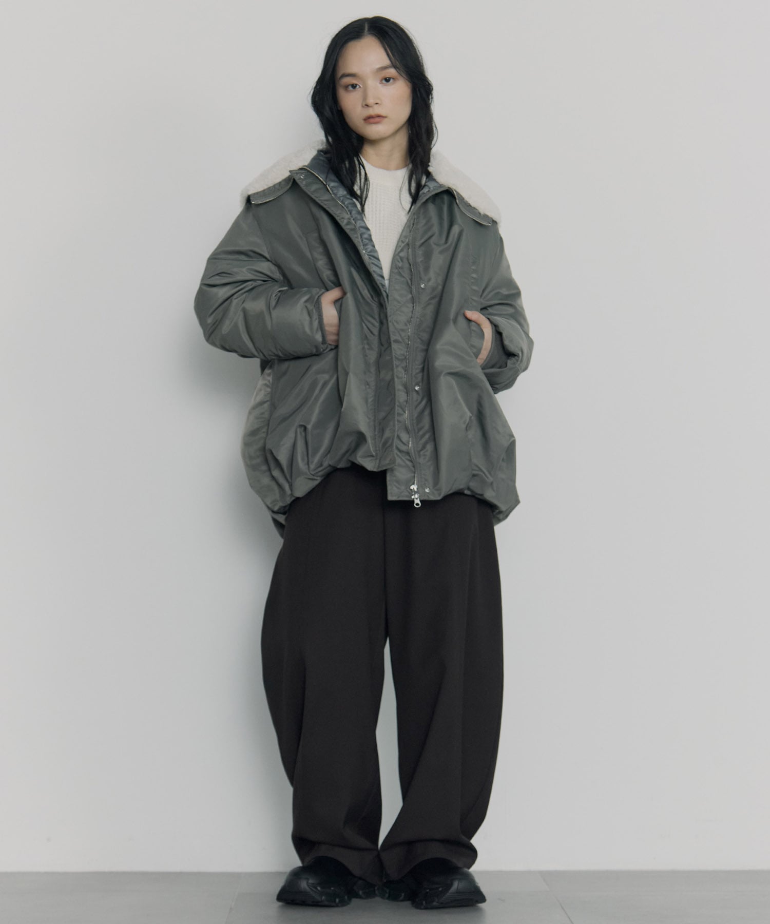 【WEB限定復刻】別注BALLOON DESIGN HOODED N3B CLANE