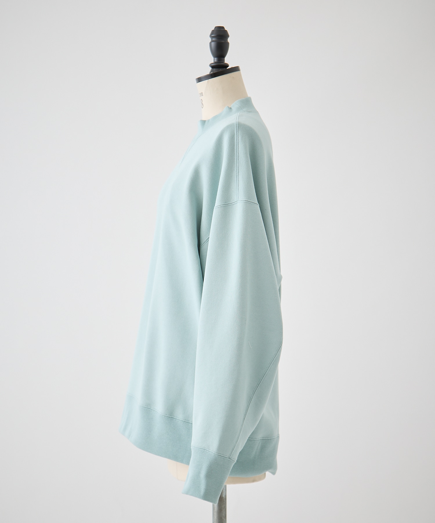Floral Embroidery Oversized Sweat Top Mame Kurogouchi