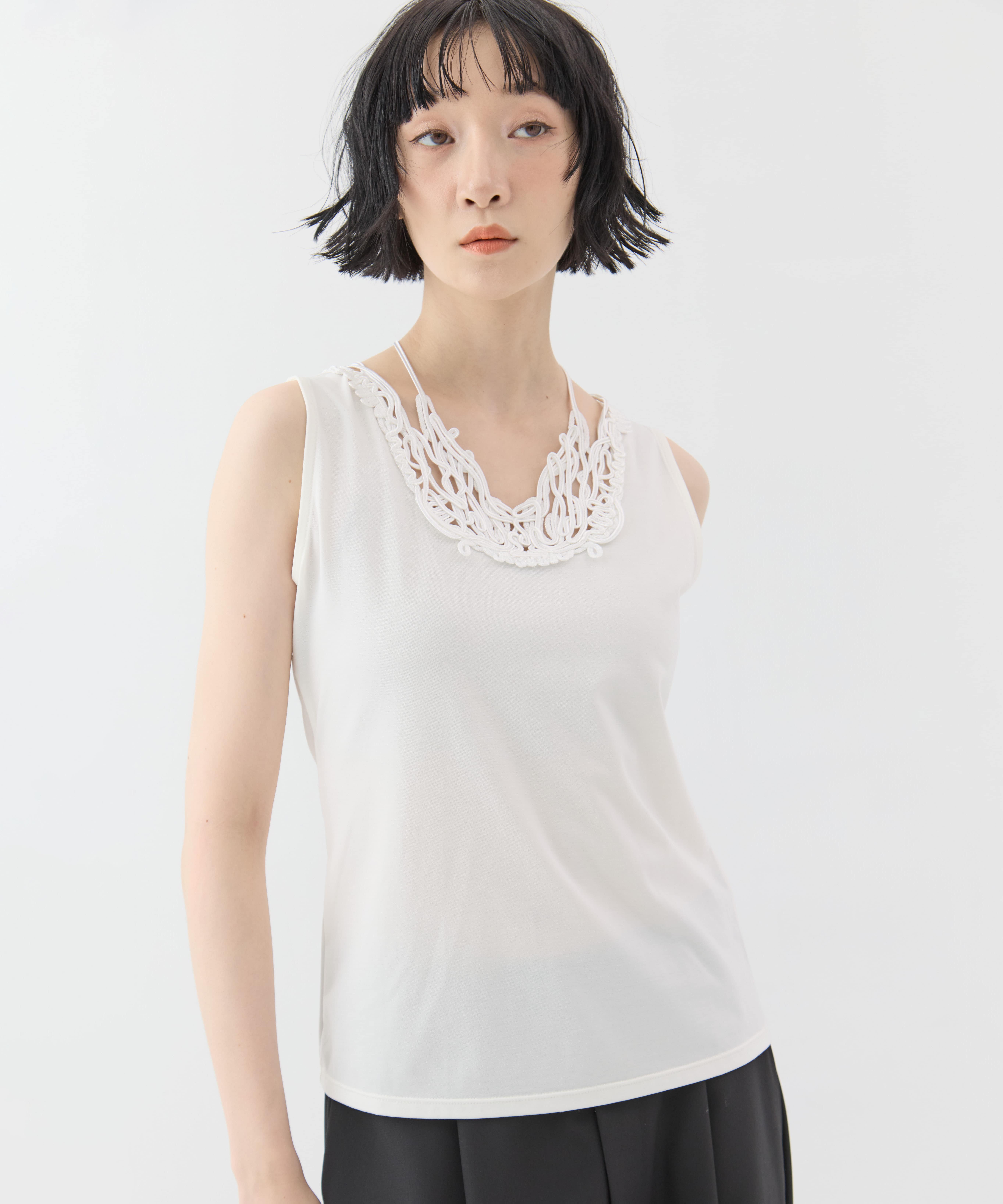 別注embroiddered tops MURRAL