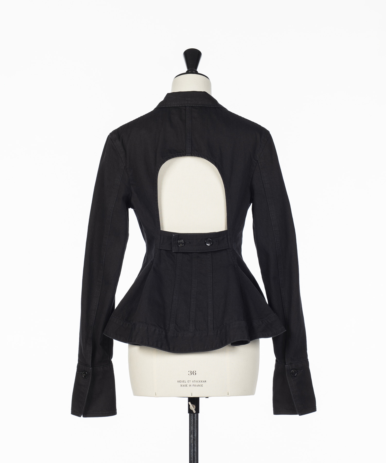 ORGANIC COTTON TAILORED DENIM JACKET FETICO