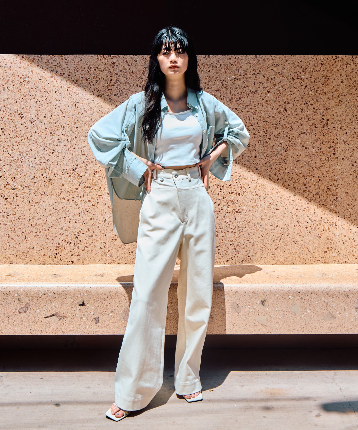 Matte Sheer Over Shirt STUDIOUS